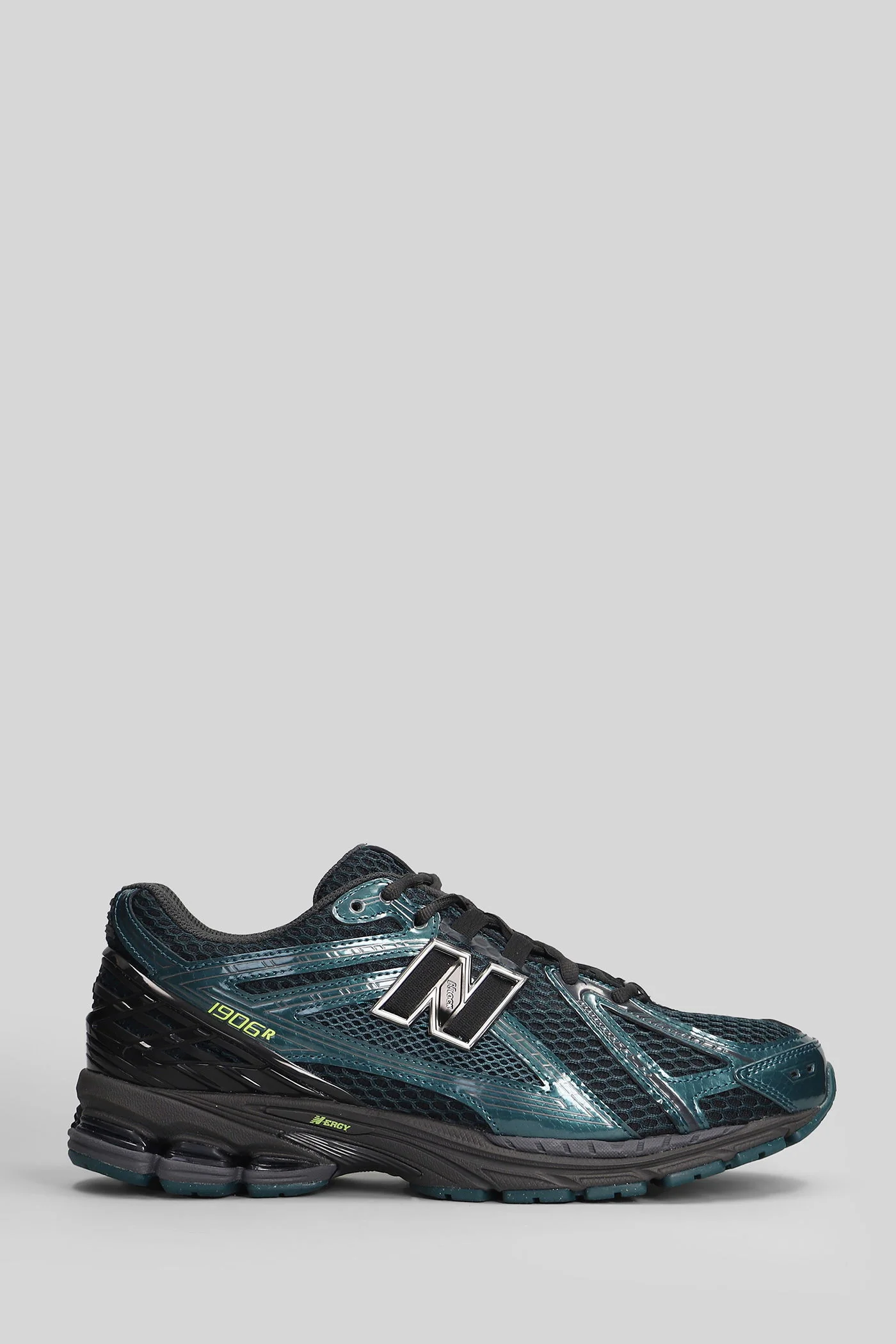 1906 Sneakers in black leather and fabric