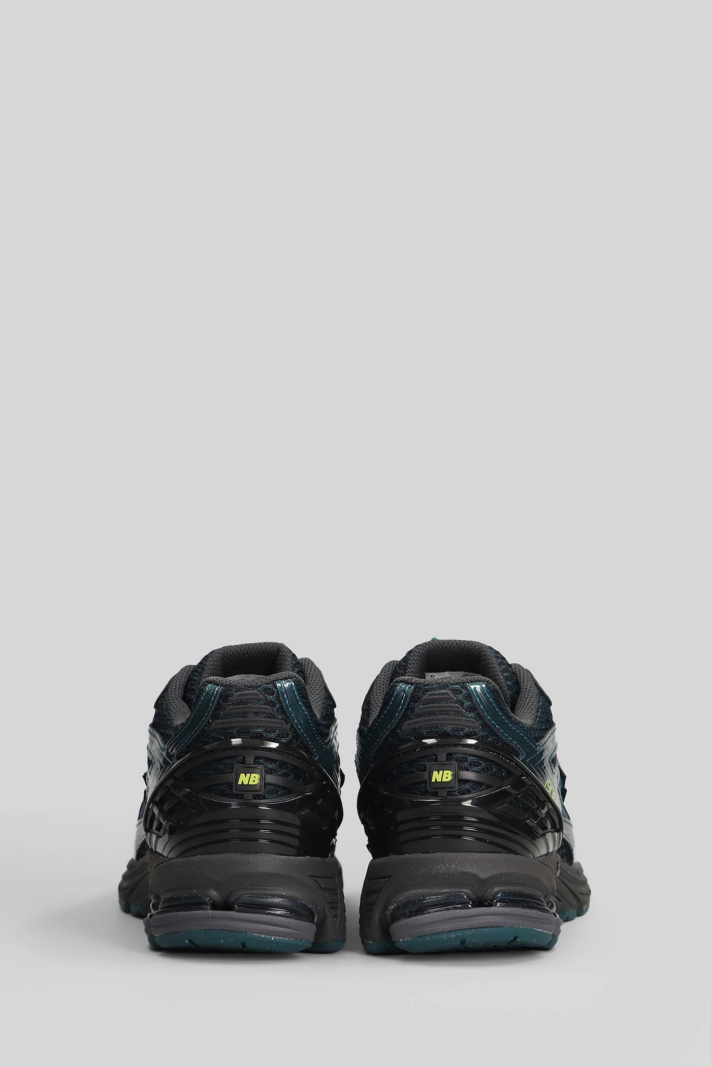 1906 Sneakers in black leather and fabric - Image 4