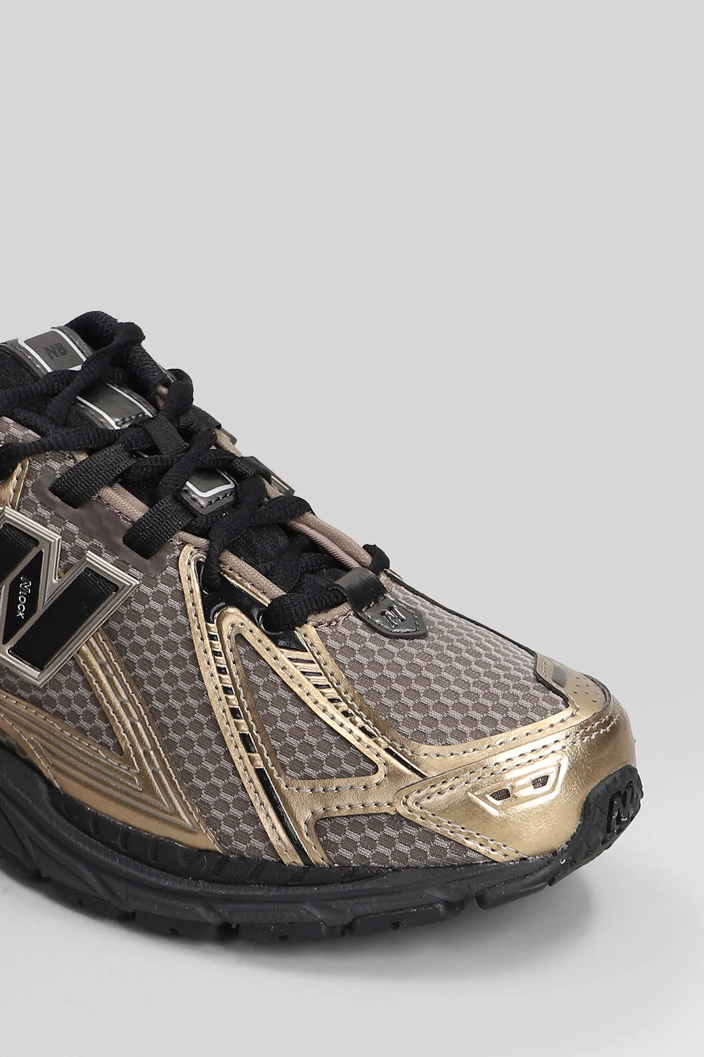 1906 Sneakers in bronze leather and fabric - Image 5