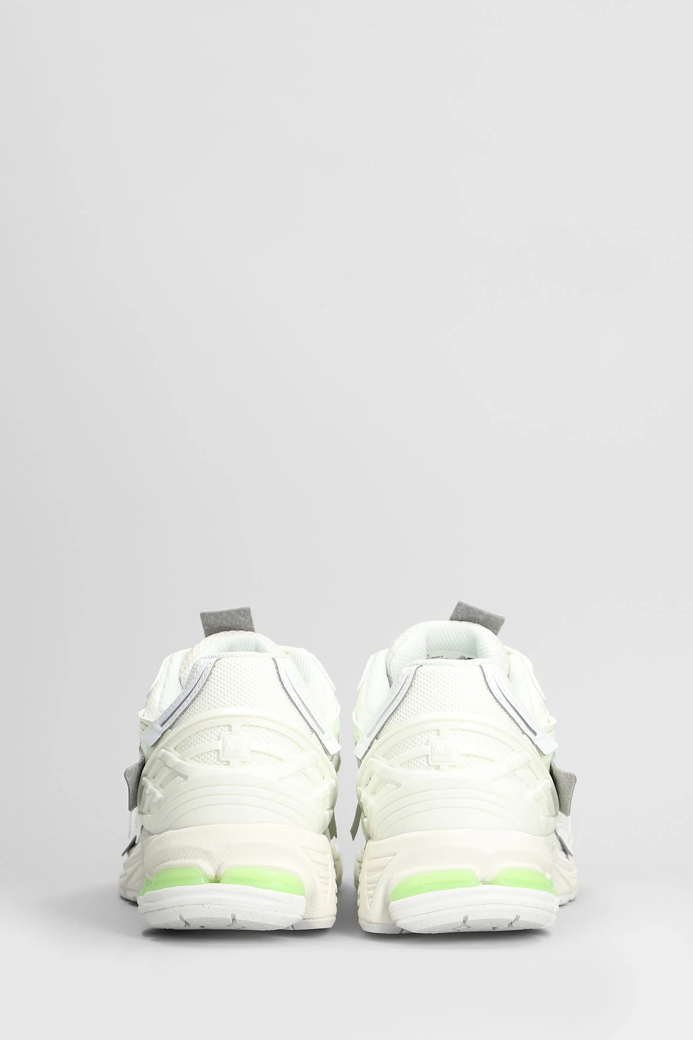 1906 Sneakers in white leather and fabric - Image 4