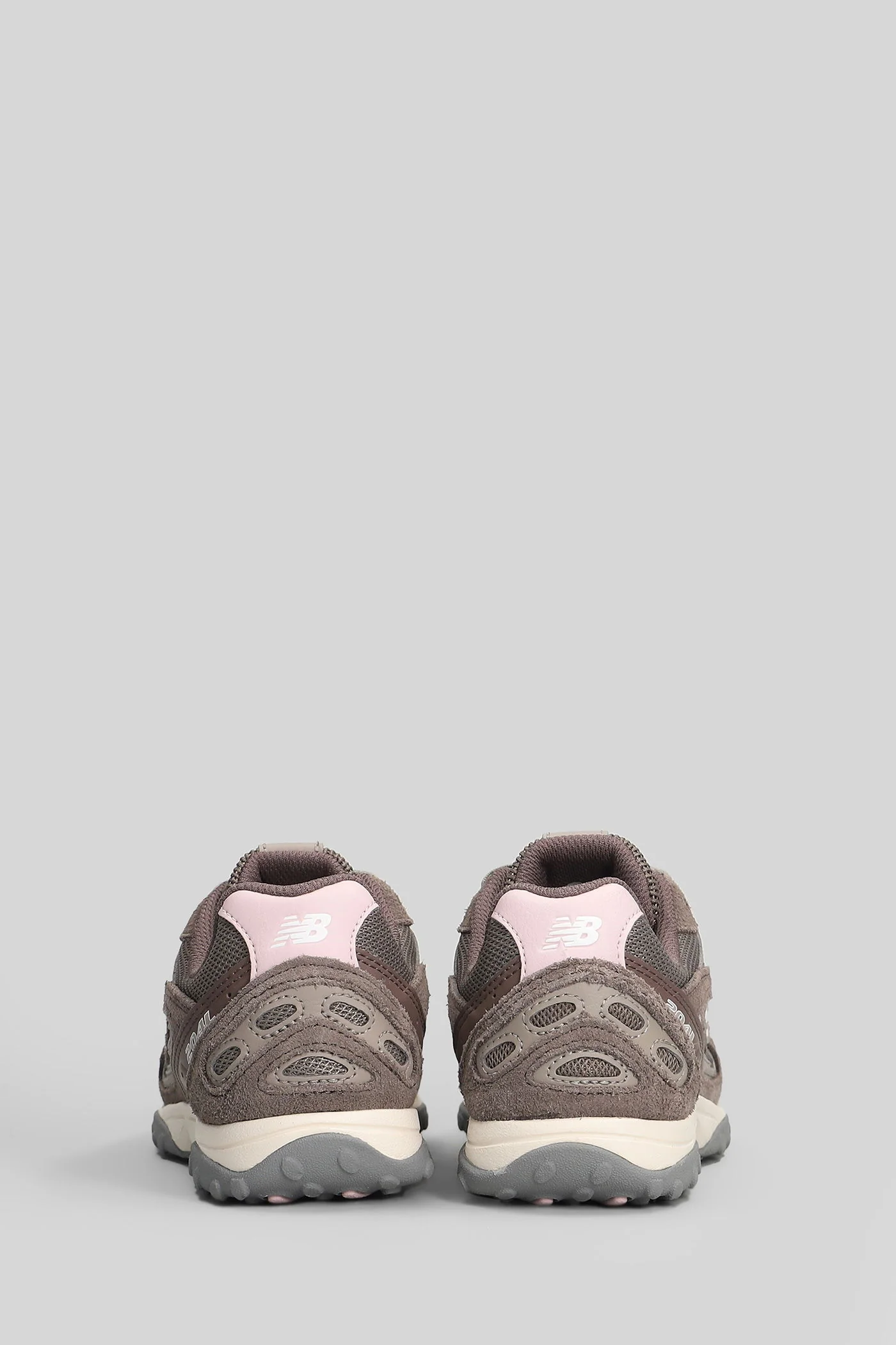 204L Sneakers in brown Suede and fabric - Image 9