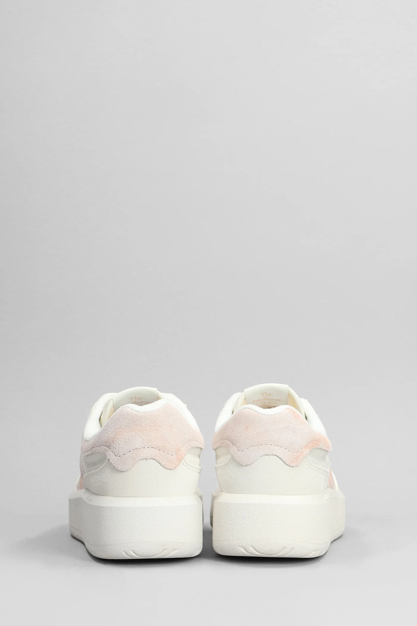 302 Sneakers in beige Suede and fabric - Image 4
