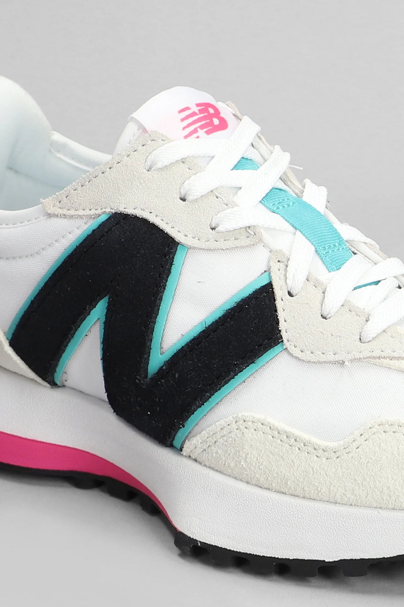 327 Sneakers in white Suede and fabric - Image 5