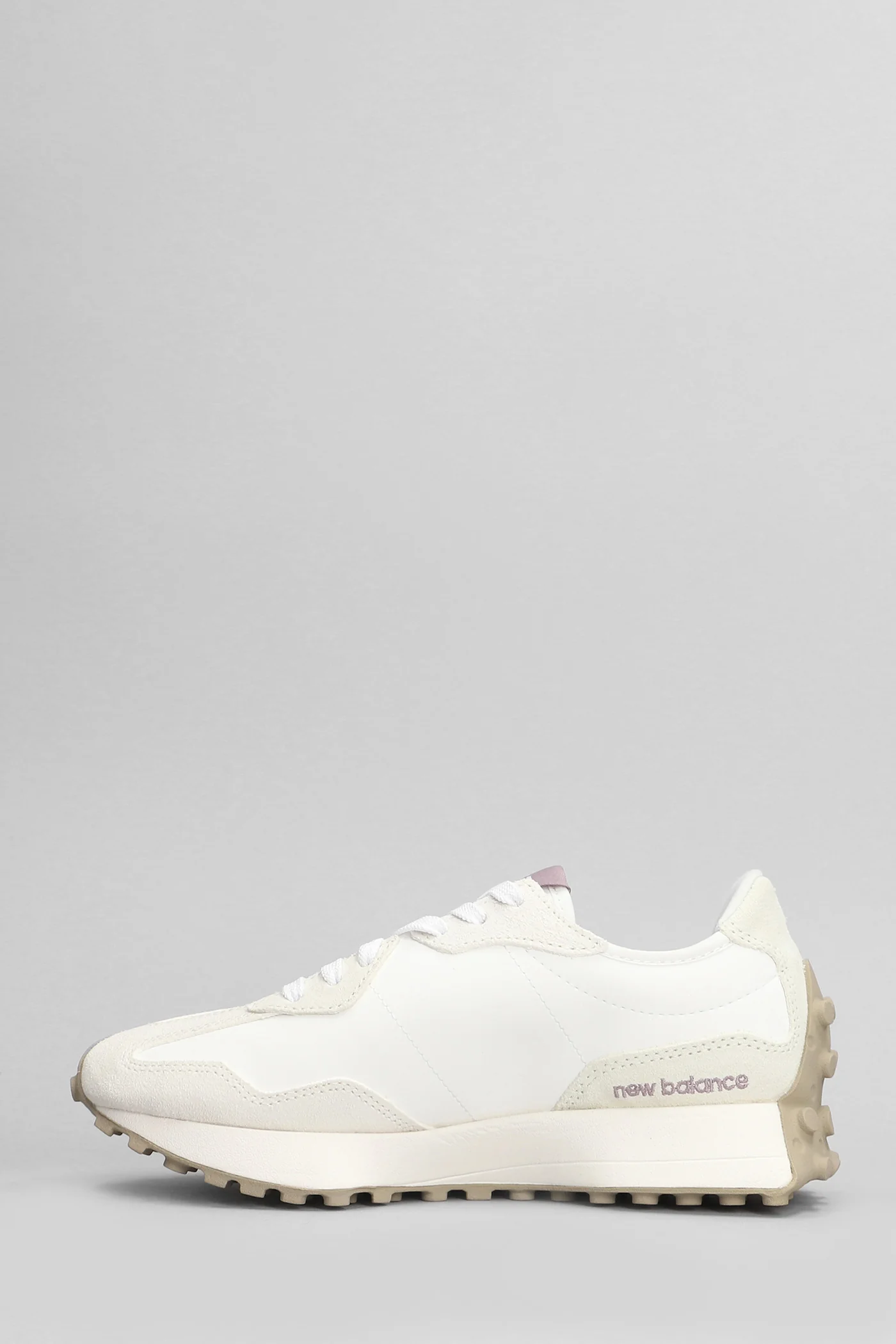 327 Sneakers in white Suede and fabric - Image 3