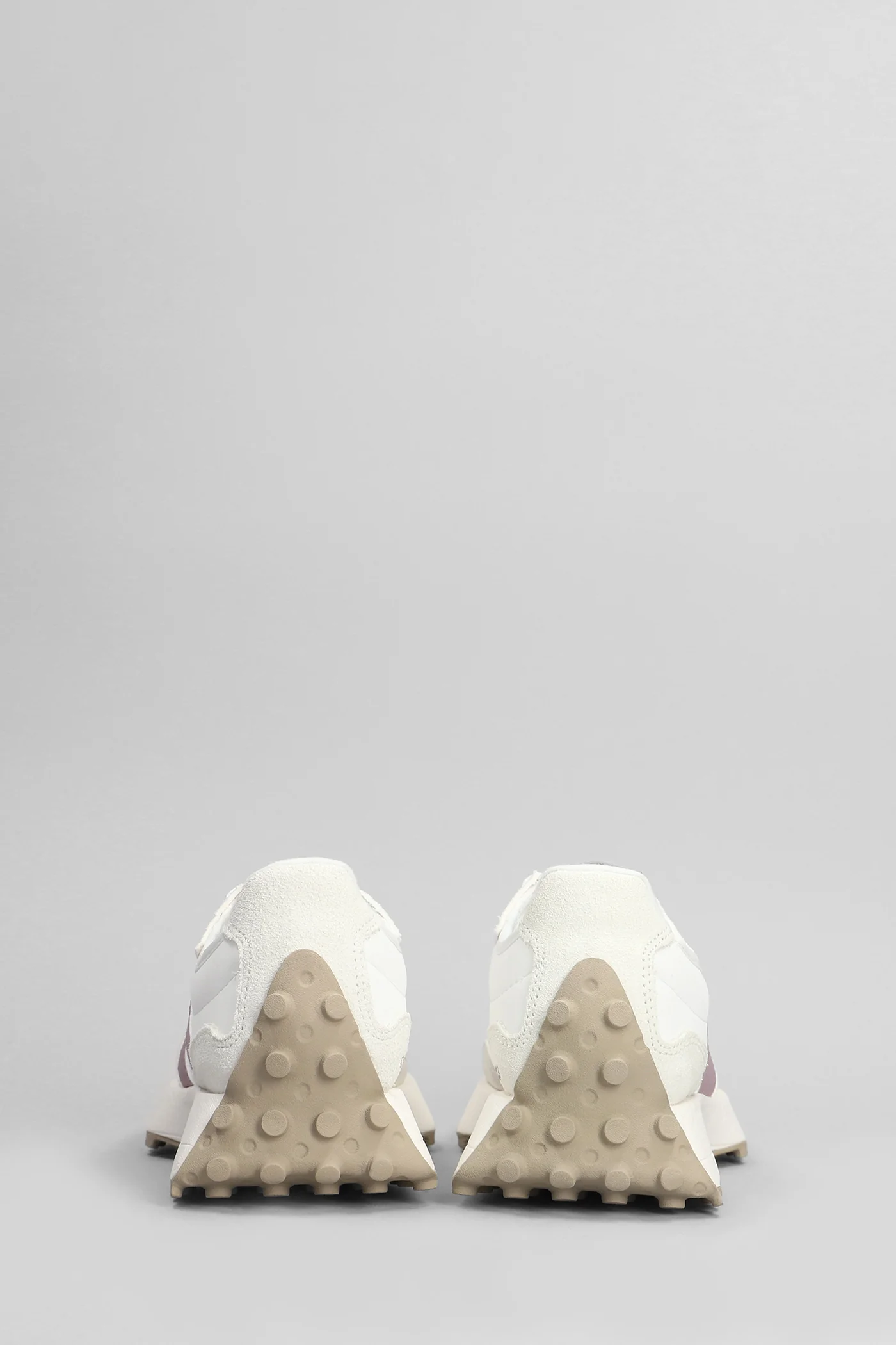327 Sneakers in white Suede and fabric - Image 4