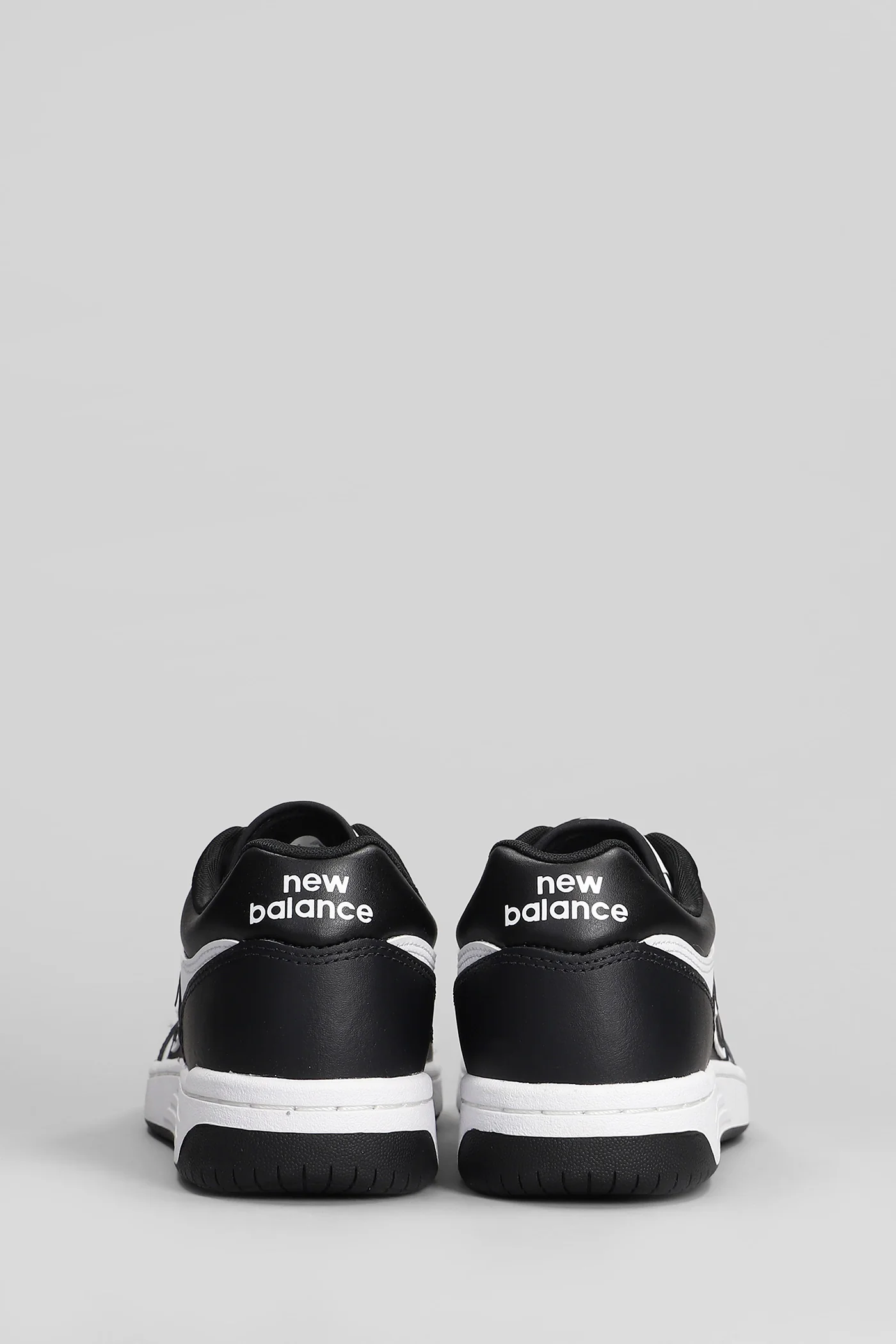 480 Sneakers in black leather - Image 4