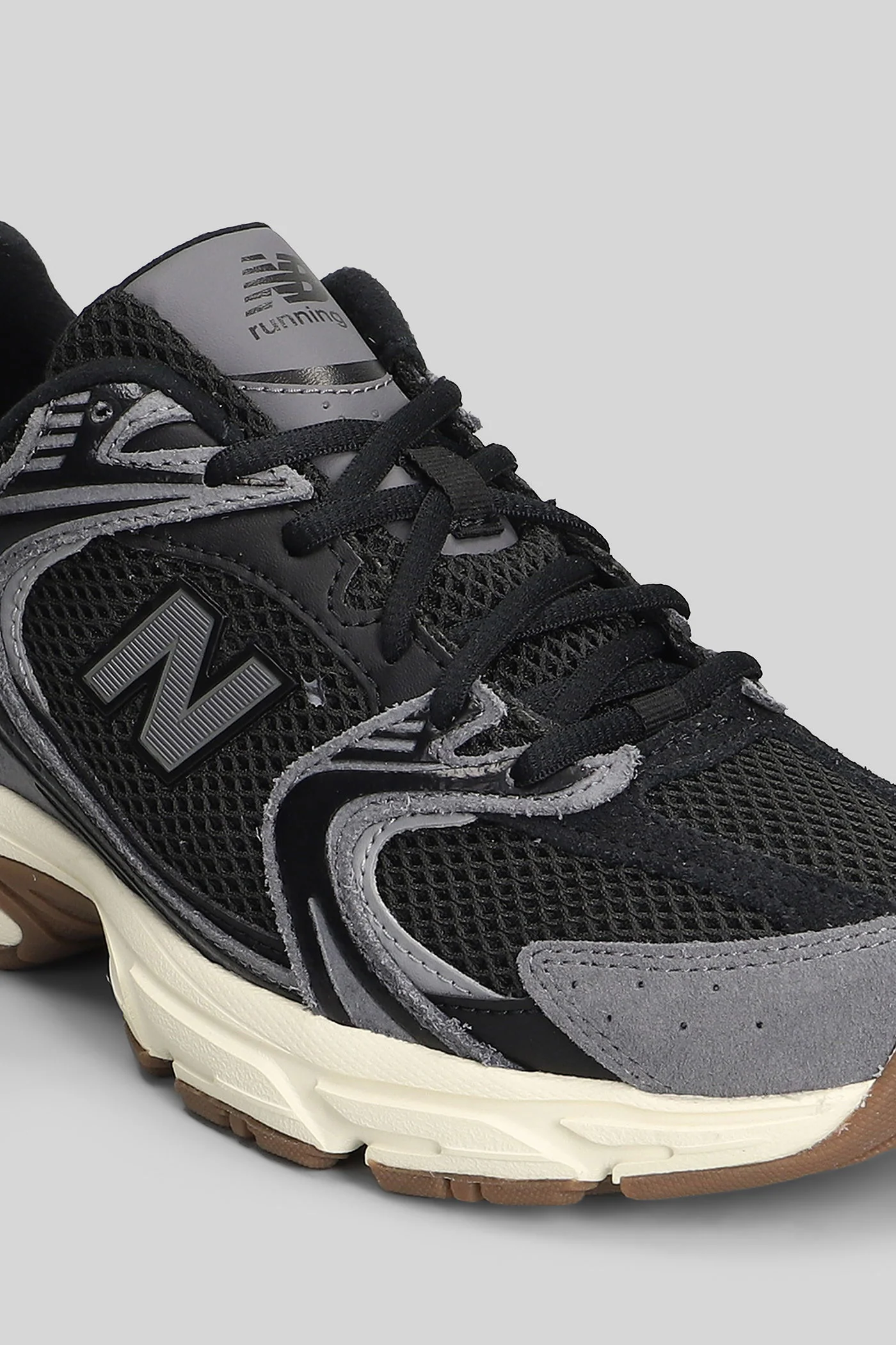 530 Sneakers in black Suede and fabric - Image 5