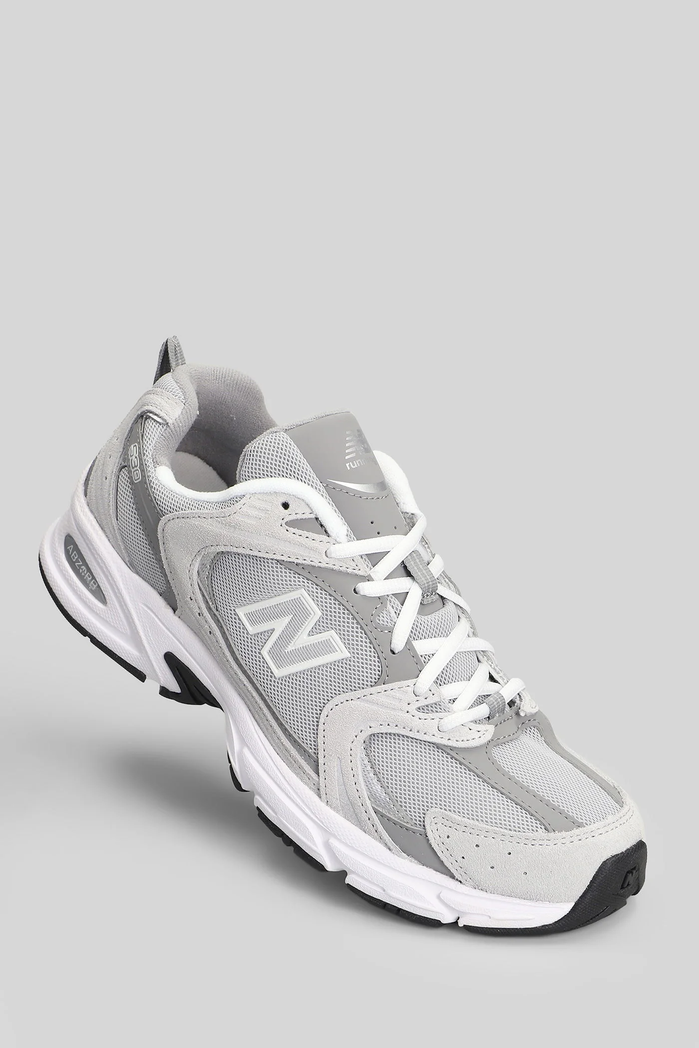 530 Sneakers in grey Suede and fabric - Image 5