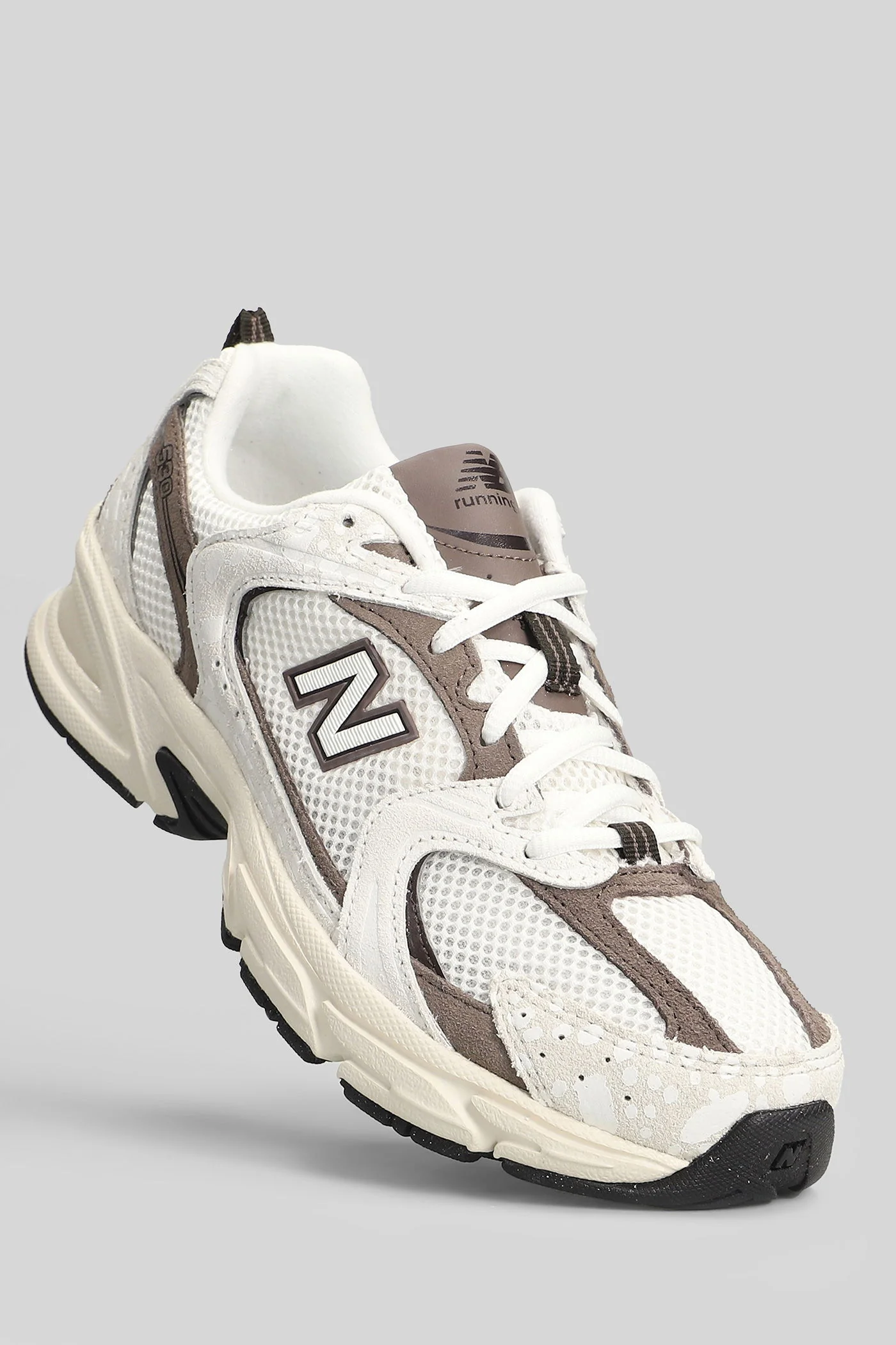 530 Sneakers in white Suede and fabric - Image 5
