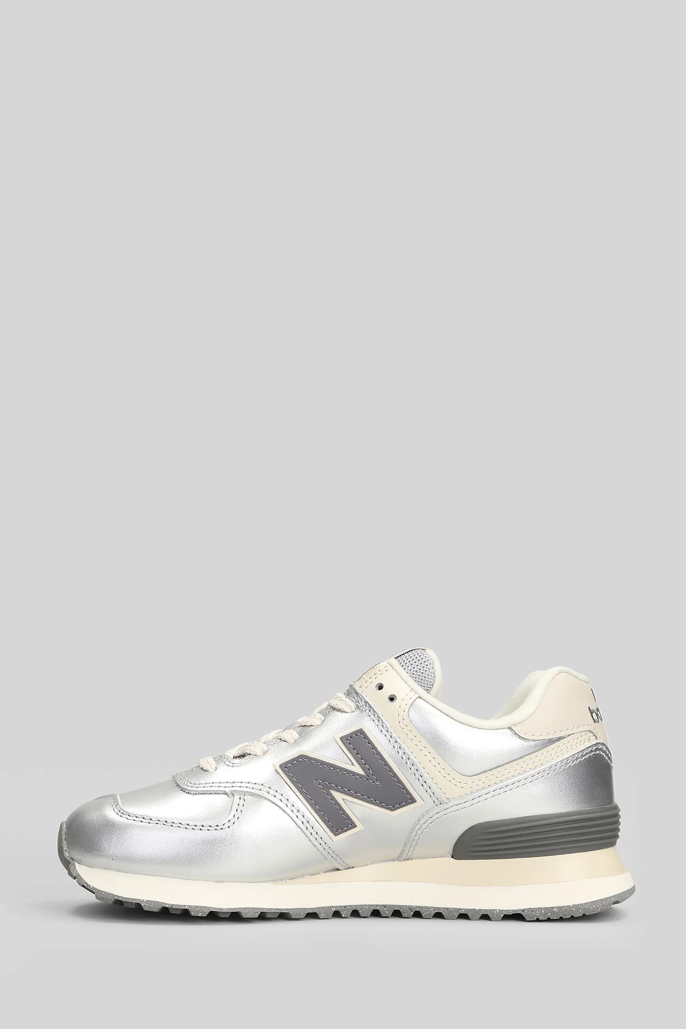 574 Sneakers in grey leather - Image 3