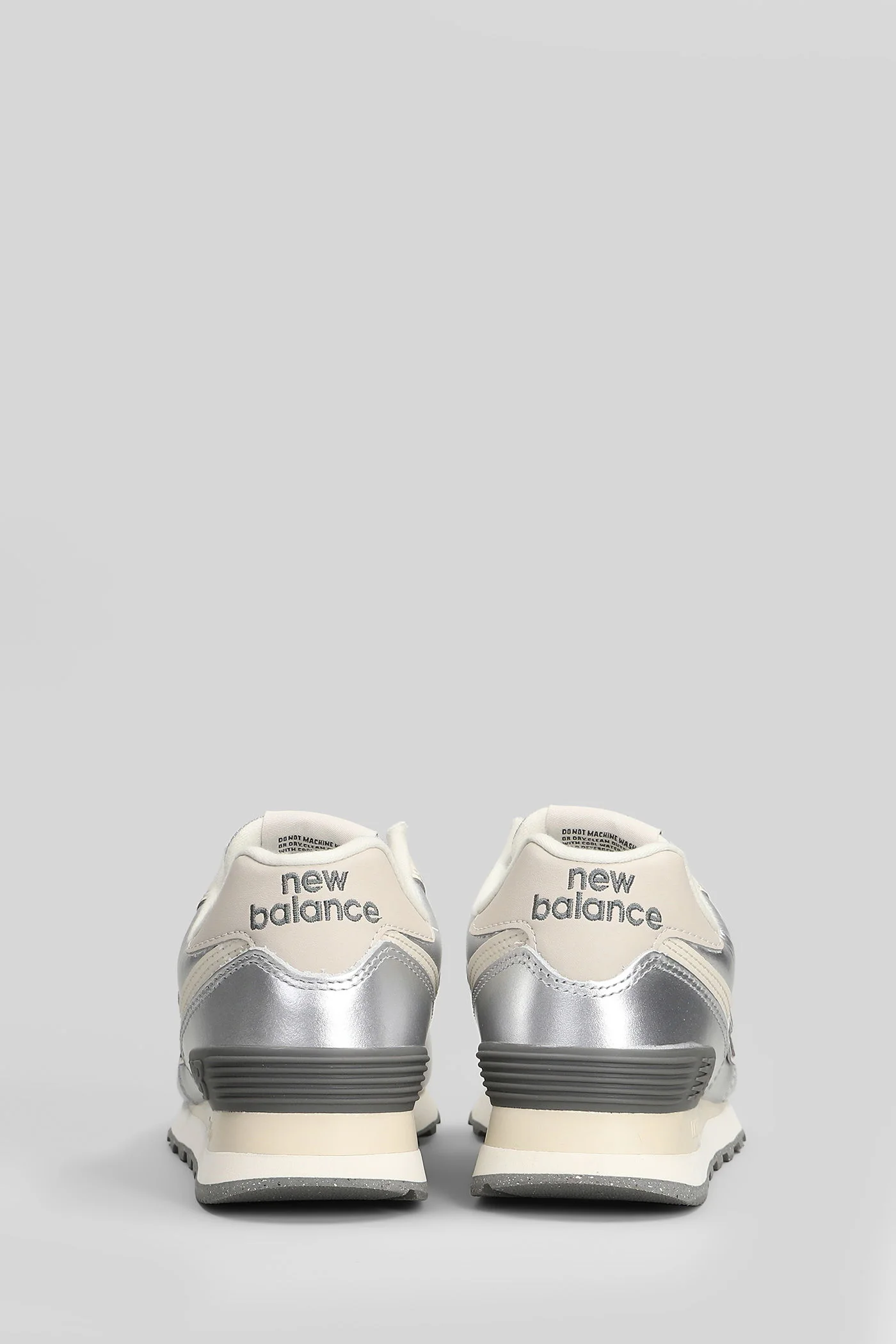 574 Sneakers in grey leather - Image 4