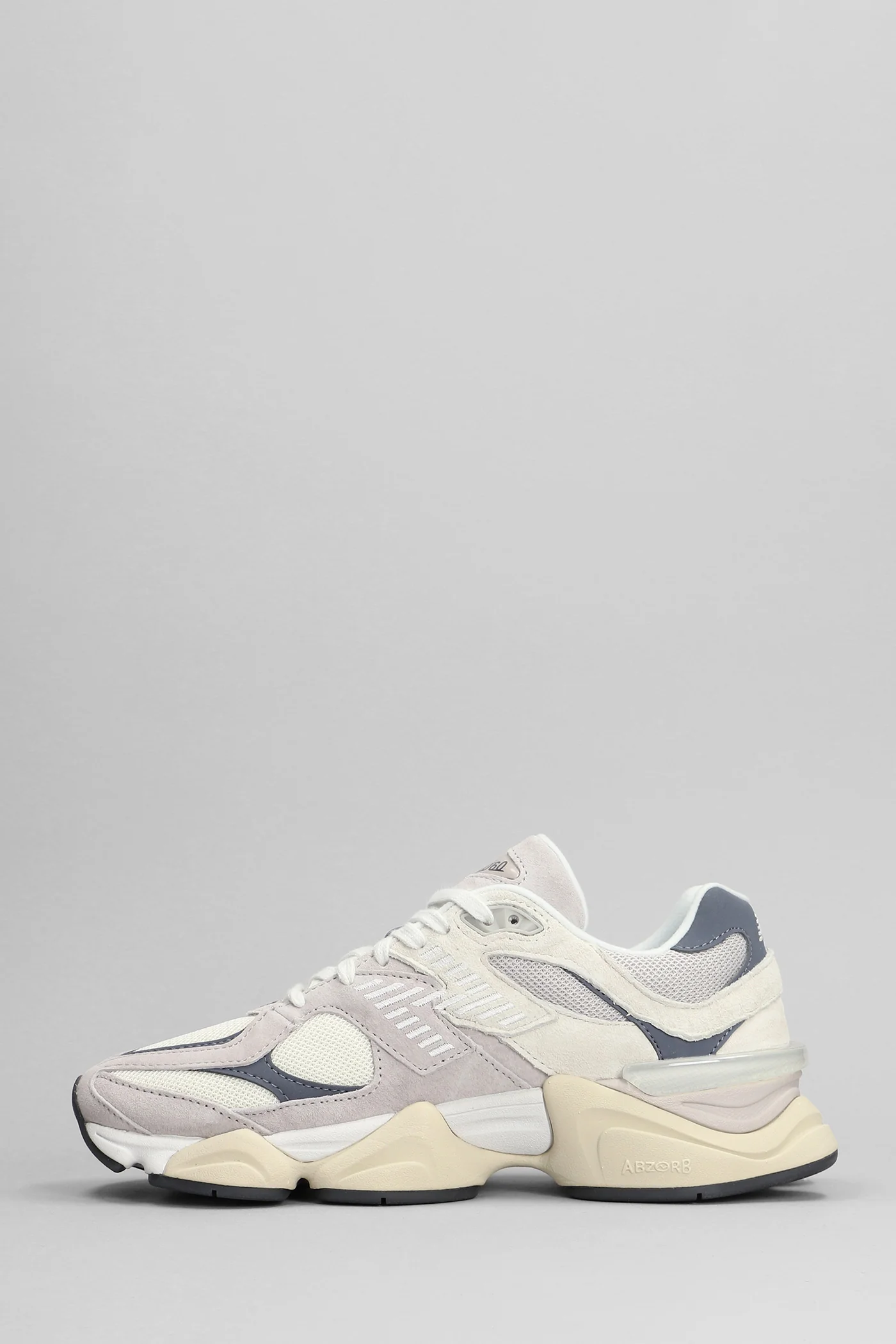 9060 Sneakers in beige Suede and fabric - Image 3