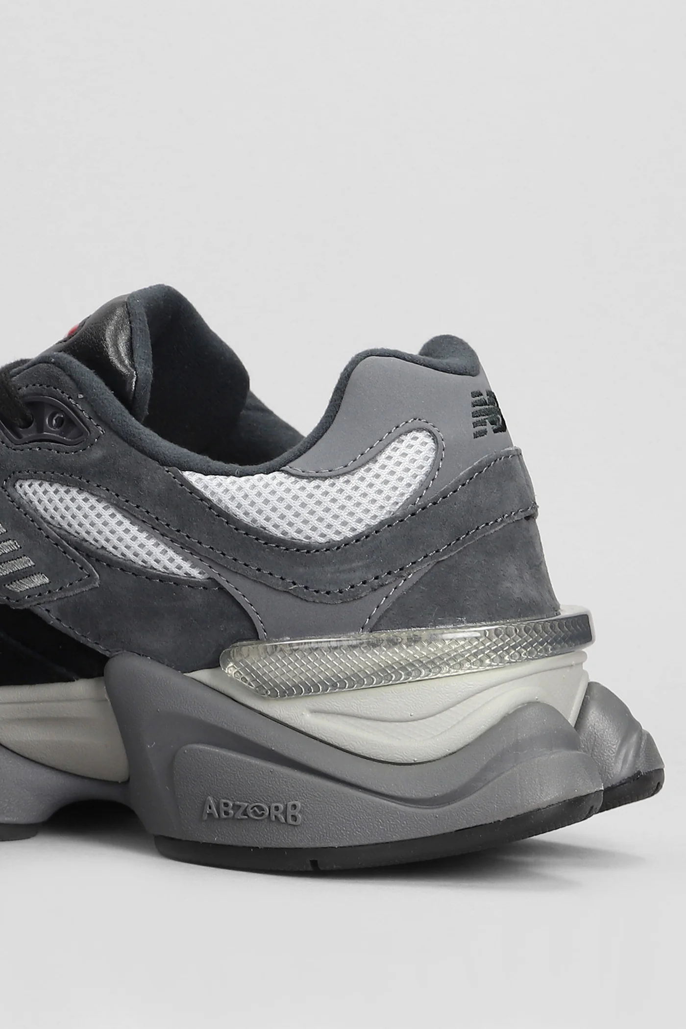 9060 Sneakers in black Suede and fabric - Image 5