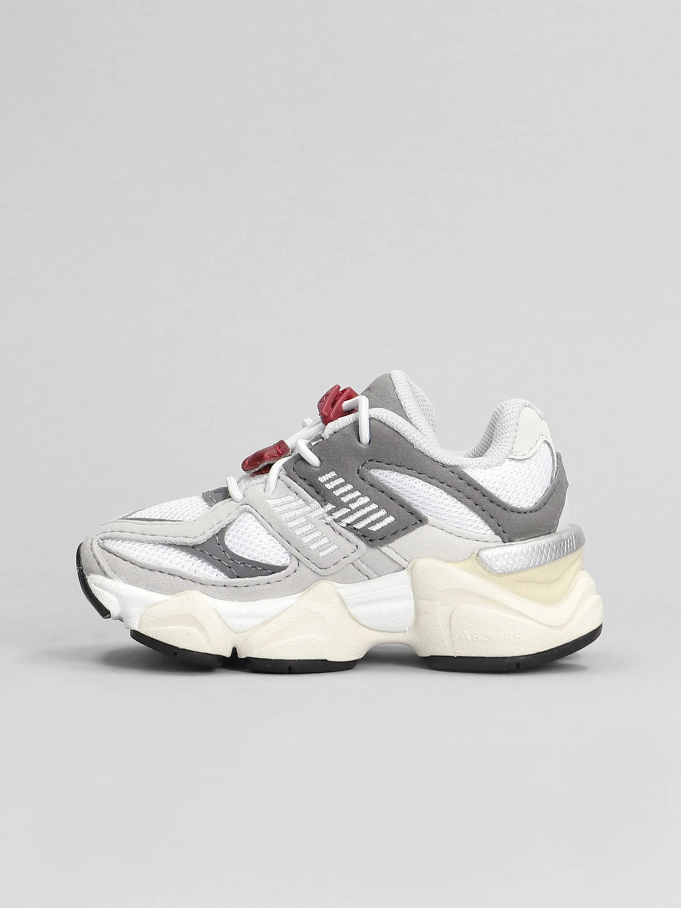 9060 Sneakers in grey Suede and fabric - Image 3
