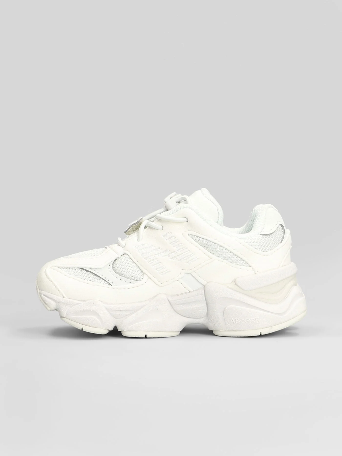 9060 Sneakers in white Suede and fabric - Image 3
