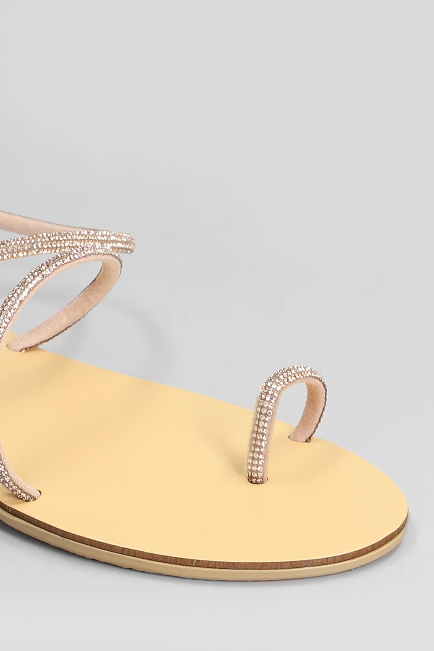 Flats in rose-pink leather - Image 5