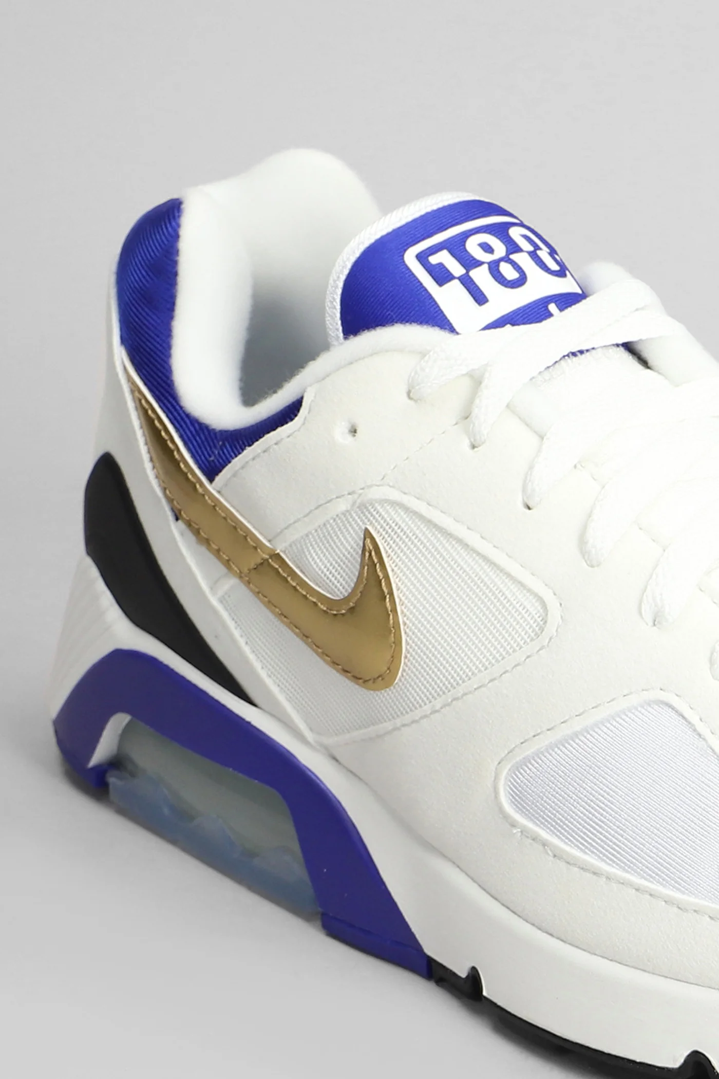 Air 180 Sneakers in white Suede and fabric - Image 5