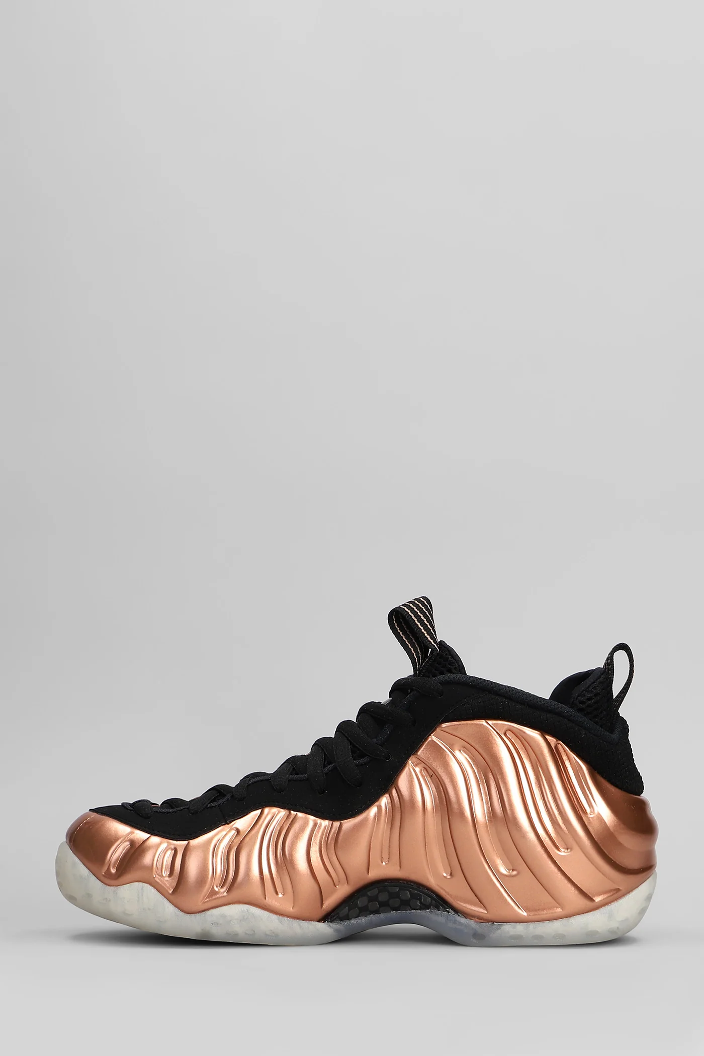 Air Foamposite One Sneakers in copper Suede and fabric - Image 3