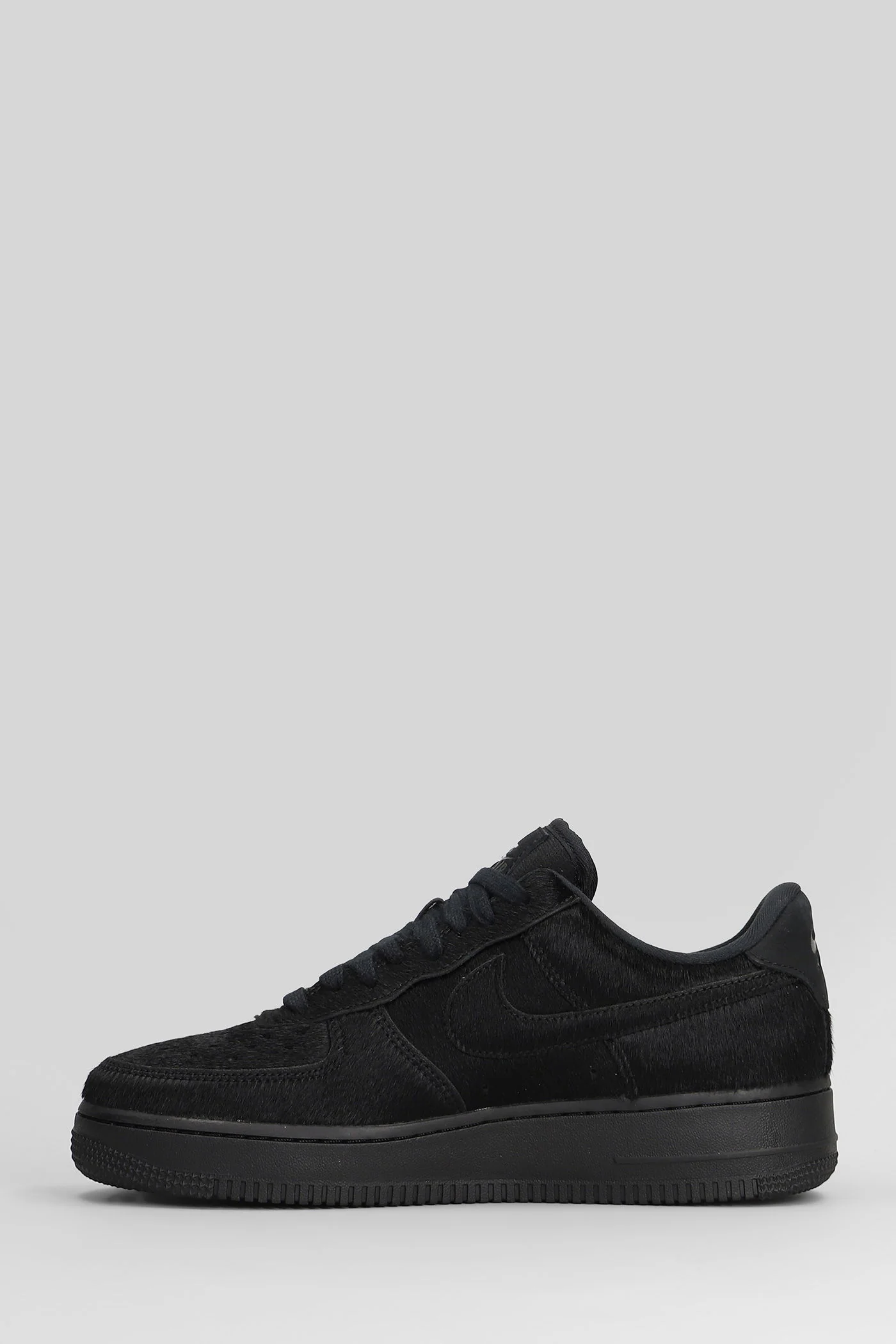 Air Force 1 07 Sneakers in black pony skin - Image 3