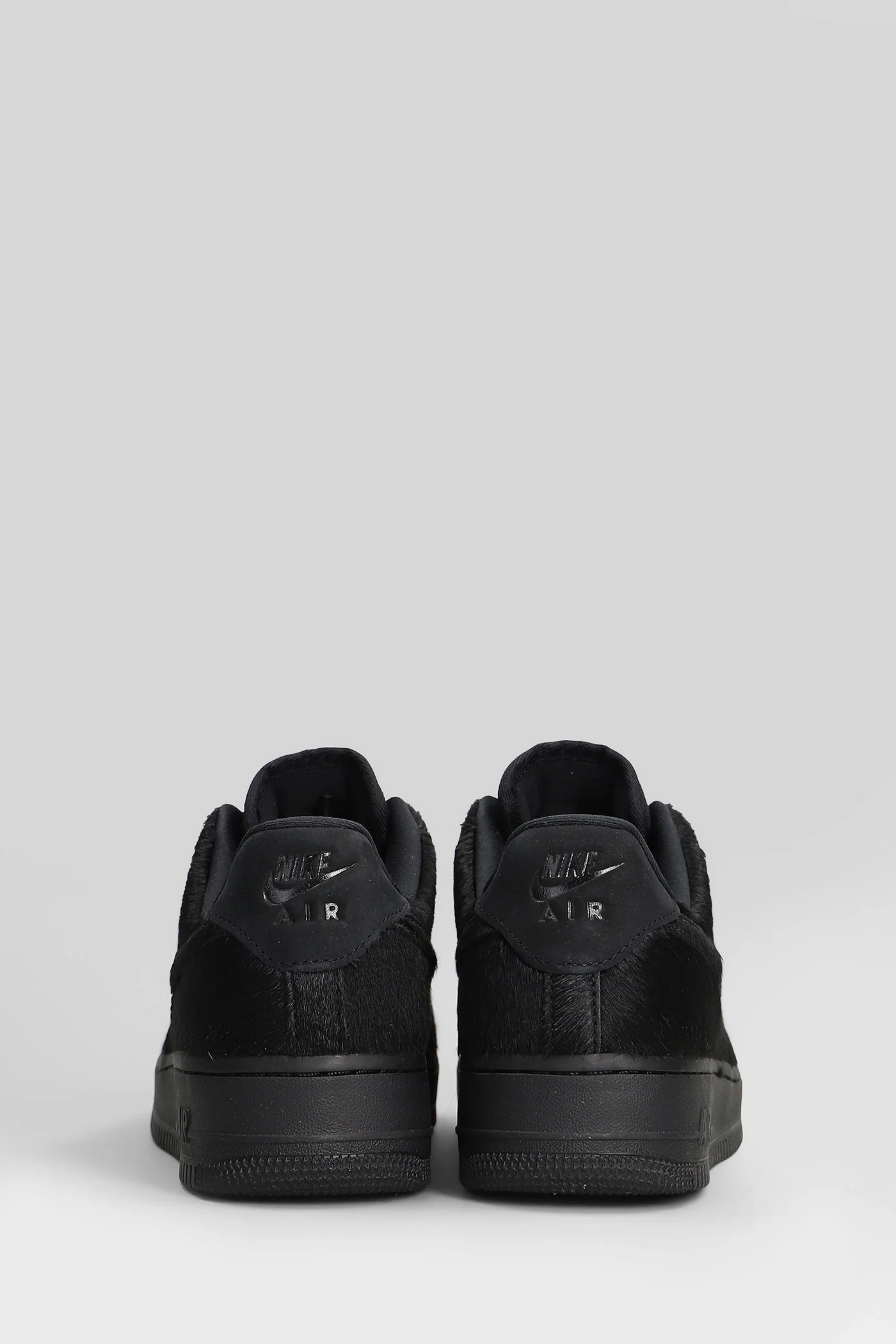 Air Force 1 07 Sneakers in black pony skin - Image 4