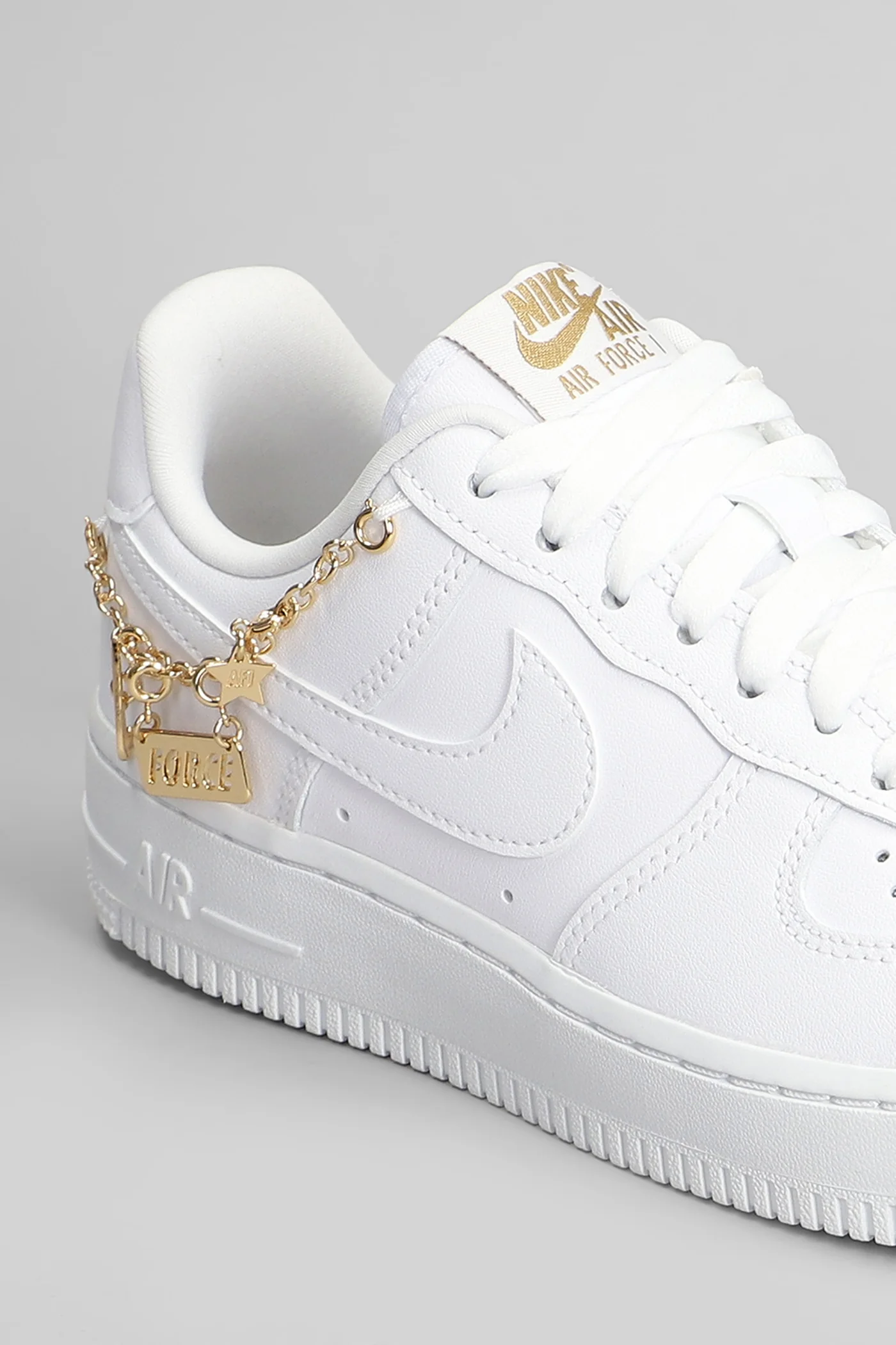 Air Force 1 07 Sneakers in white leather - Image 5