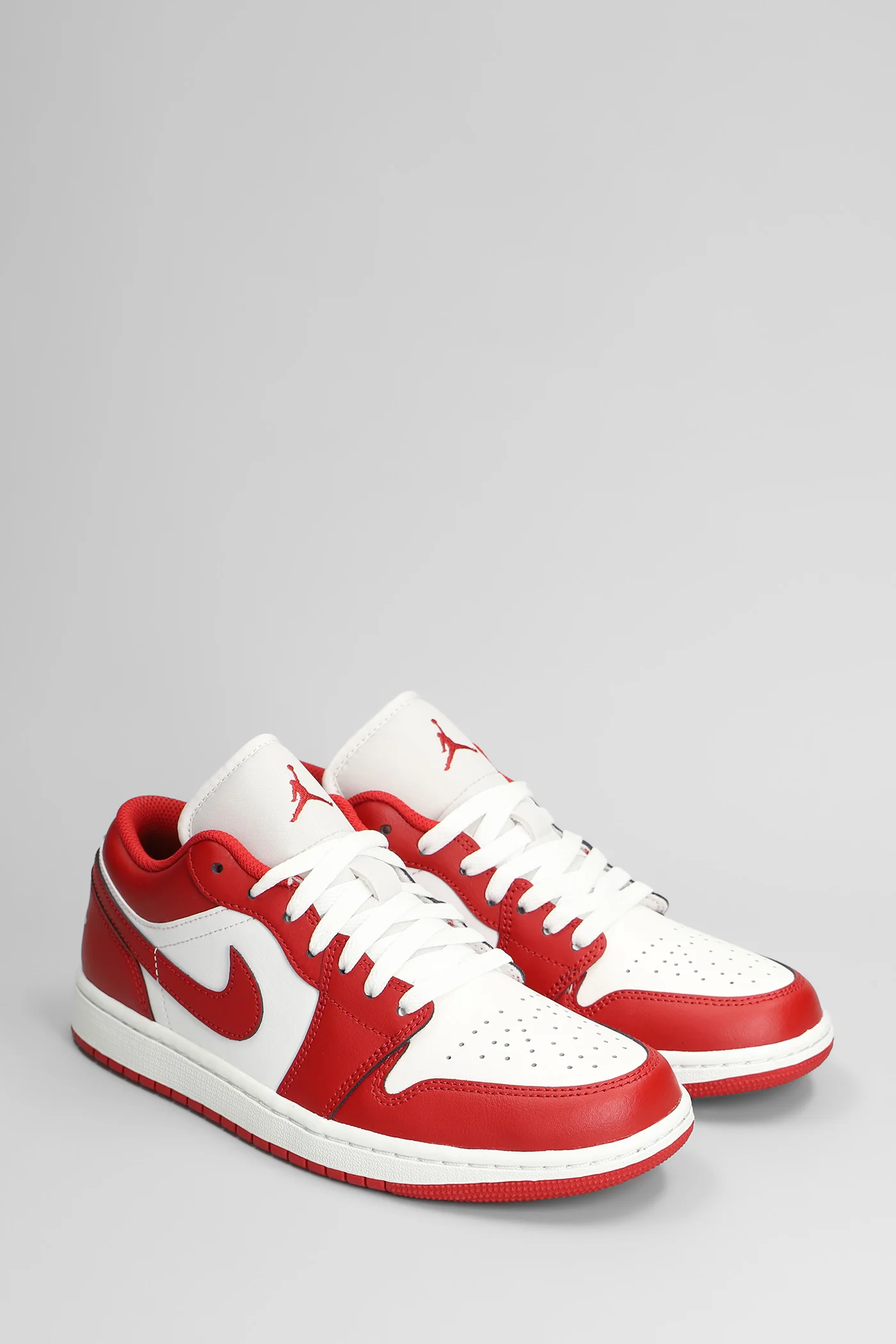 Air Jordan 1 Low Sneakers in white leather - Image 2