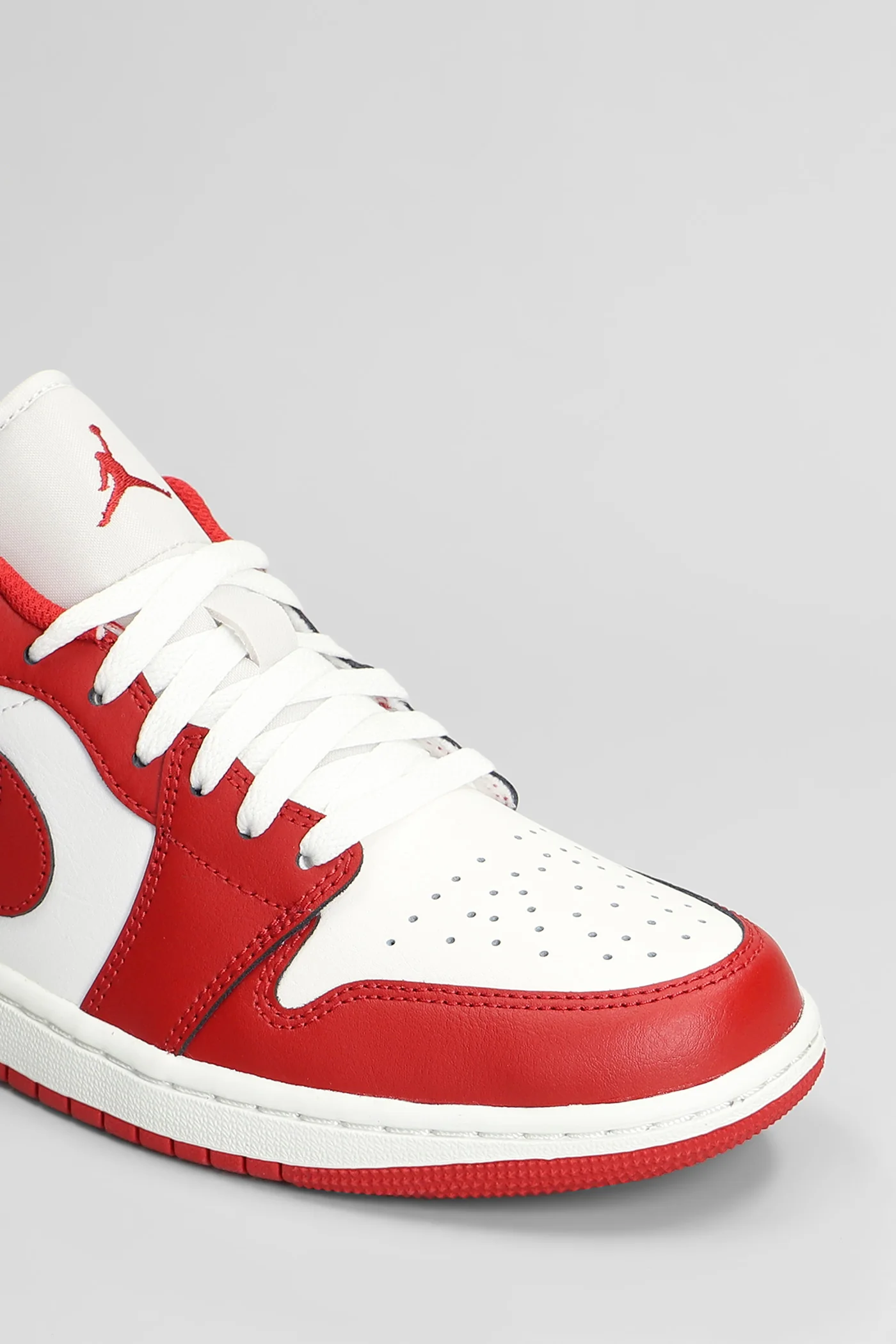 Air Jordan 1 Low Sneakers in white leather - Image 5