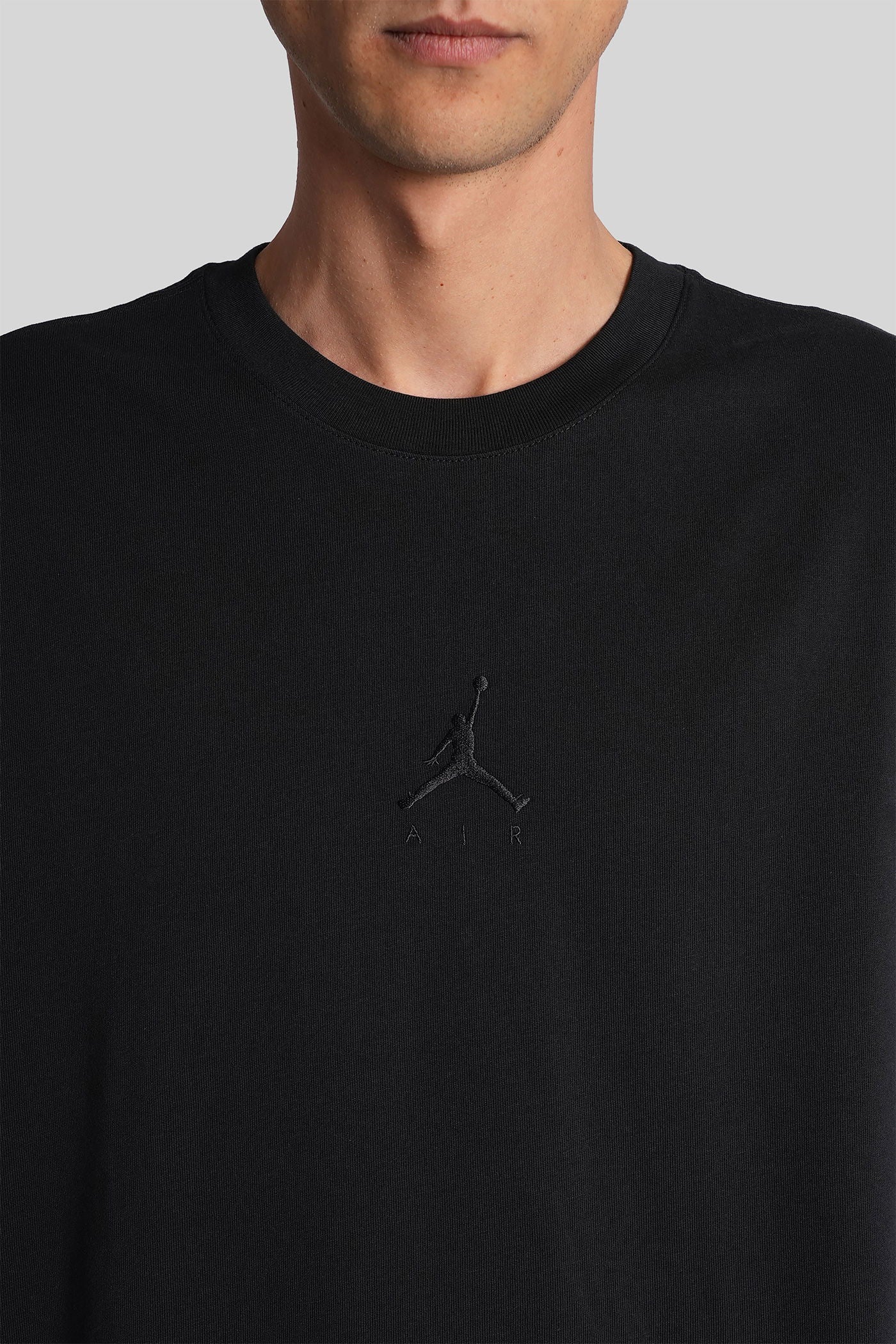 T-Shirt in black cotton - Image 10