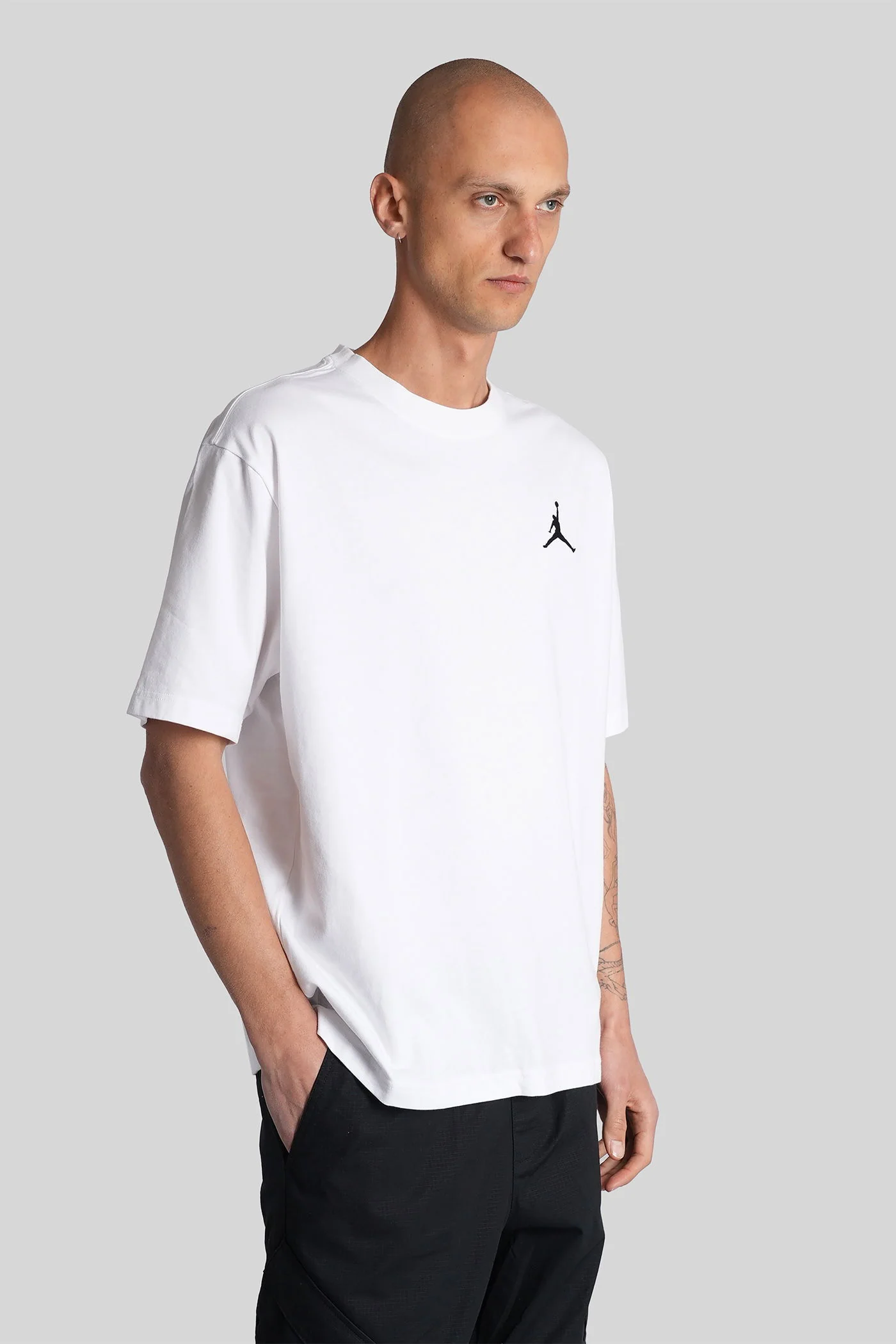 T-Shirt in white cotton - Image 4