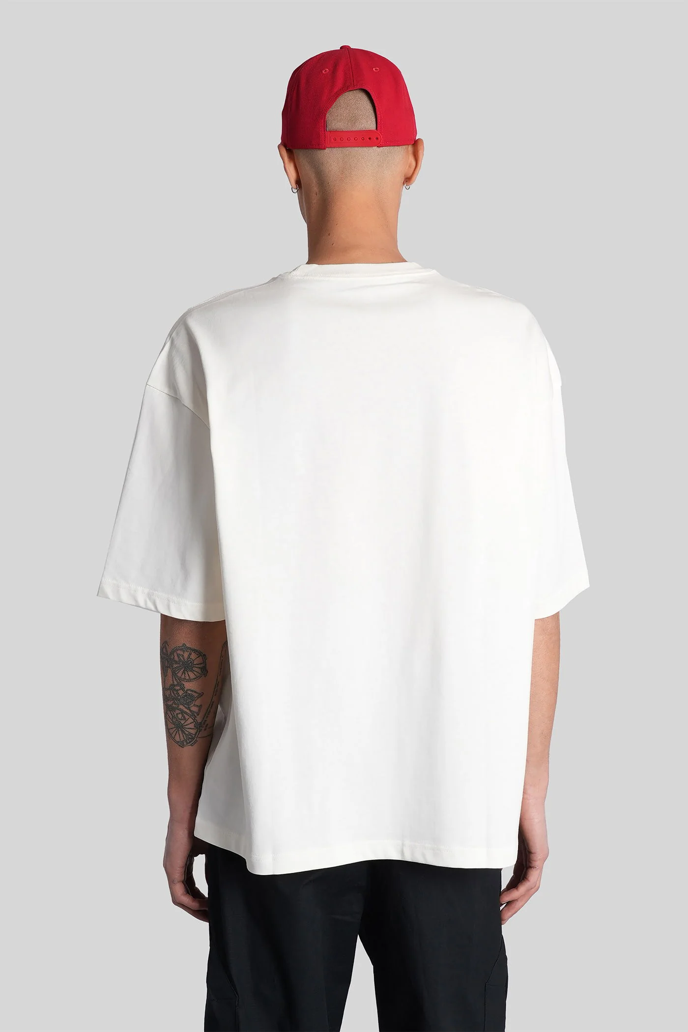 T-Shirt in white cotton - Image 3