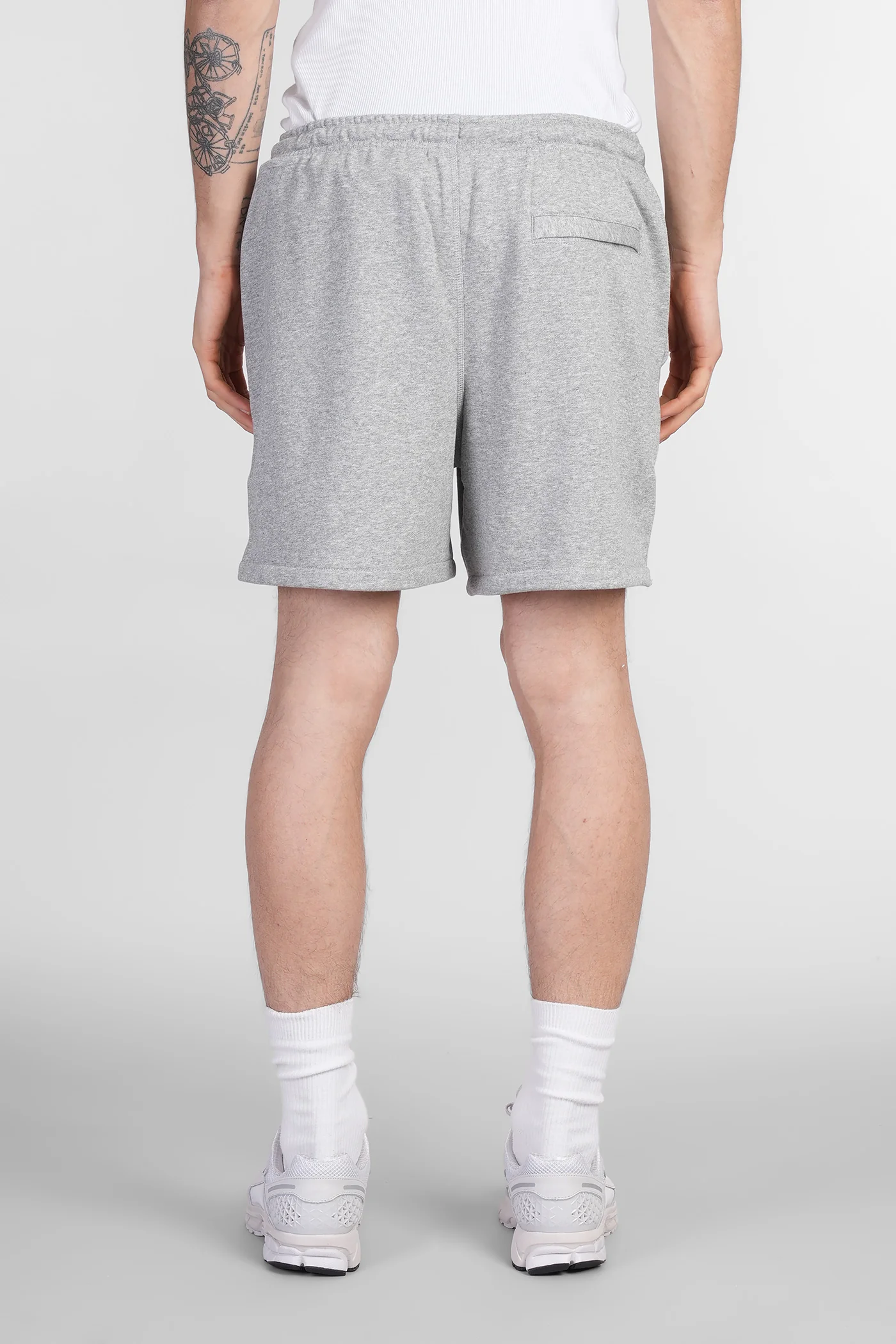 Club Flow Ft Short Shorts in grey cotton - Image 63