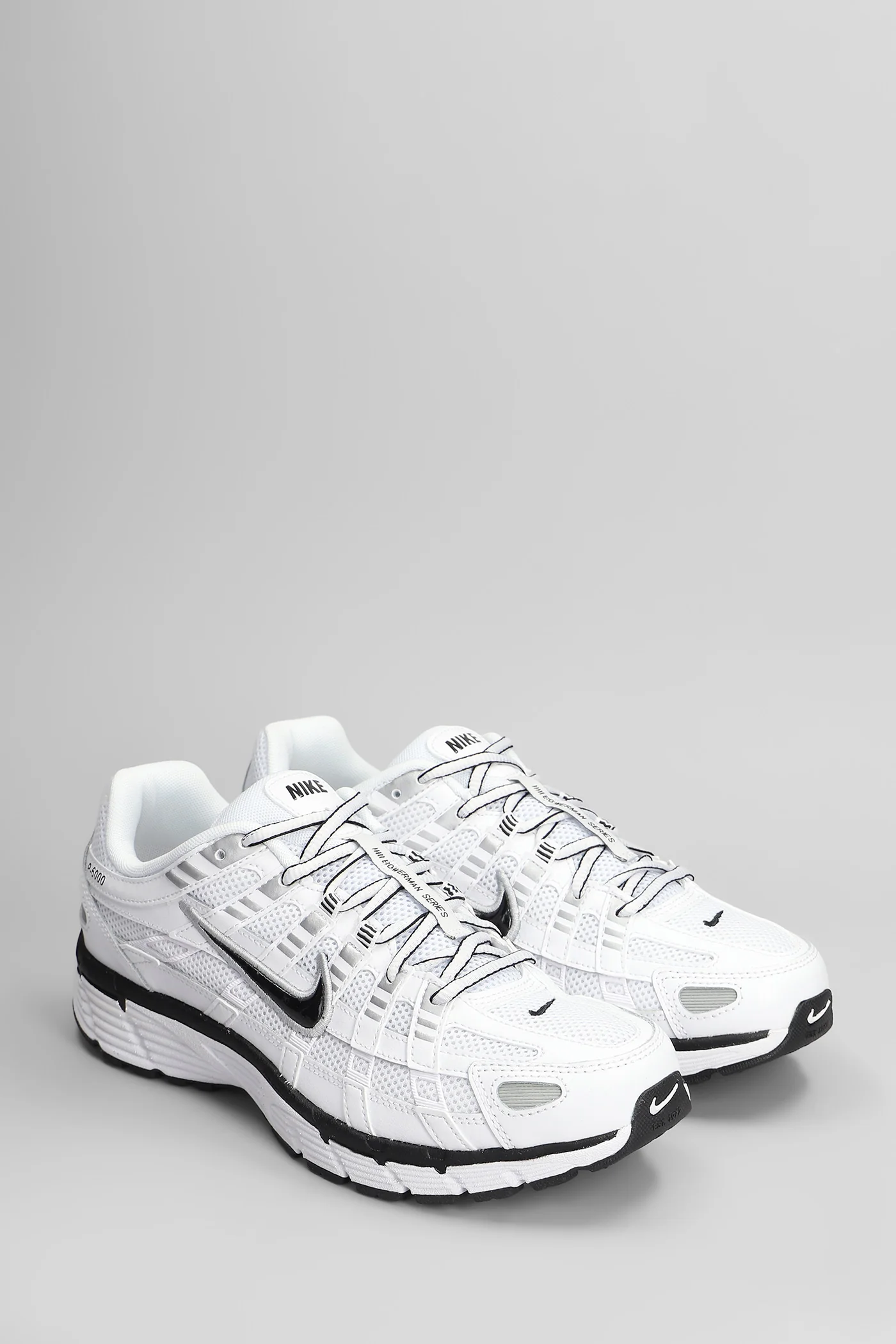 P-6000 Sneakers in white leather - Image 2