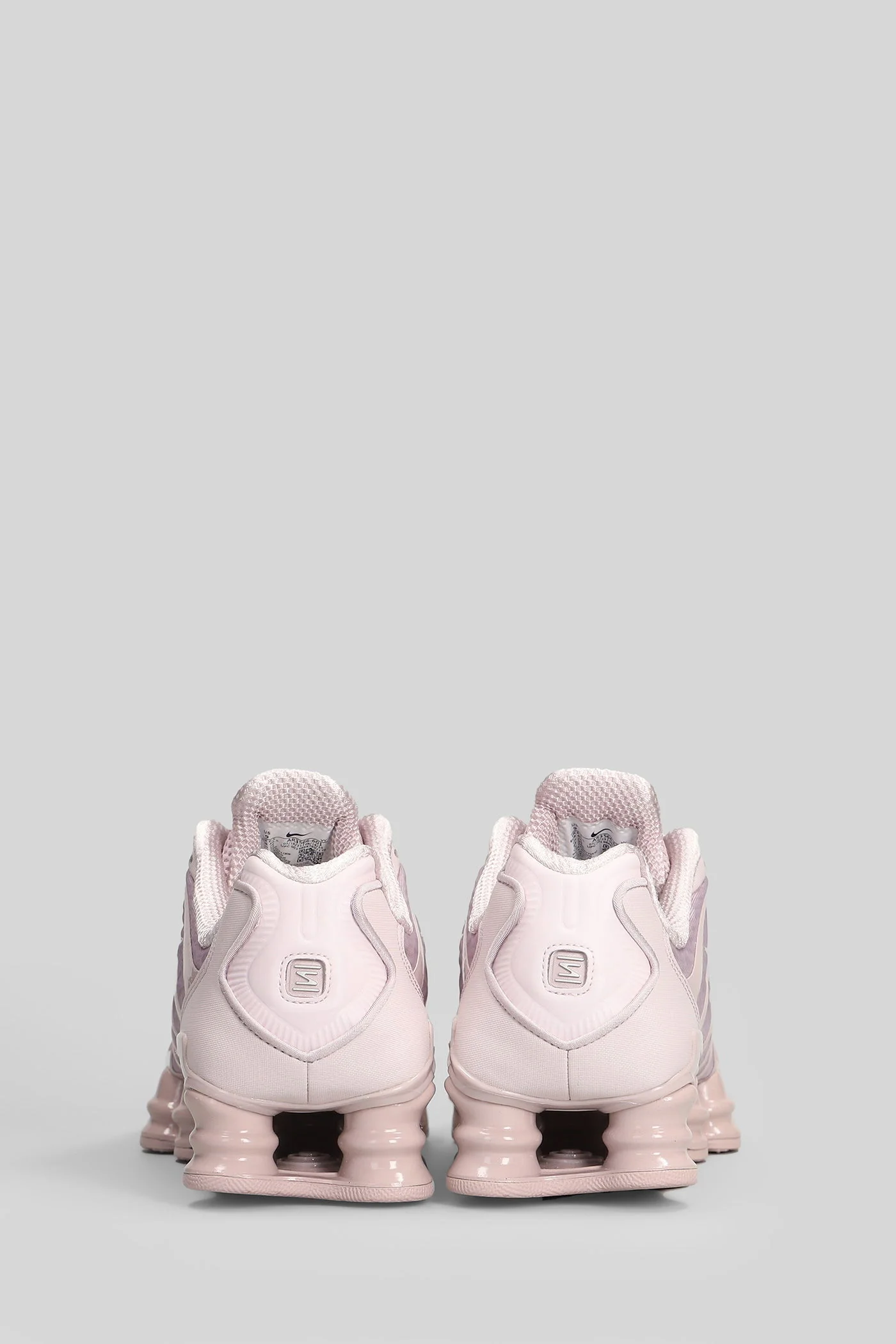 Shox Tl Sneakers in rose-pink leather and fabric - Image 4