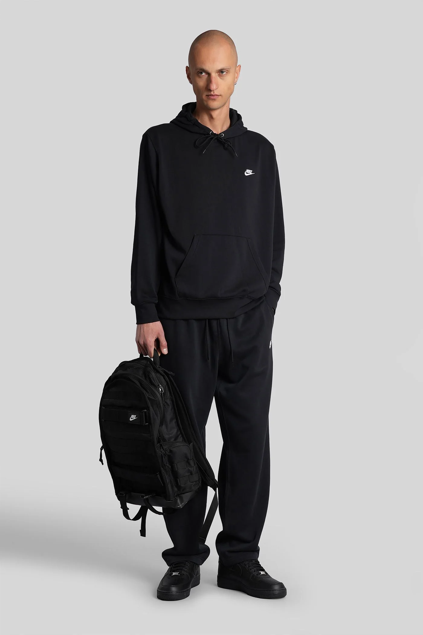 Sweatshirt in black cotton - Image 2