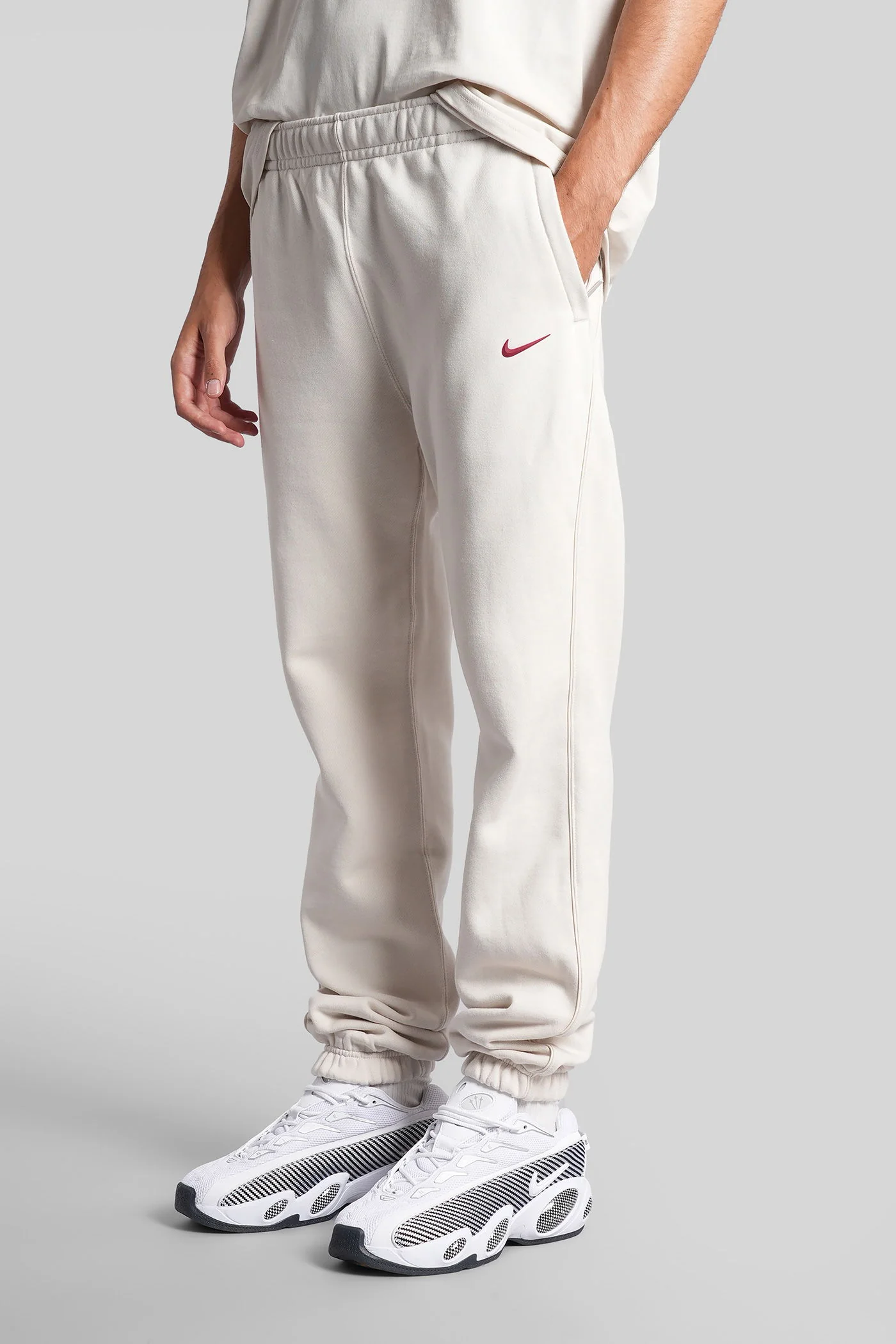 Pants in beige cotton - Image 4