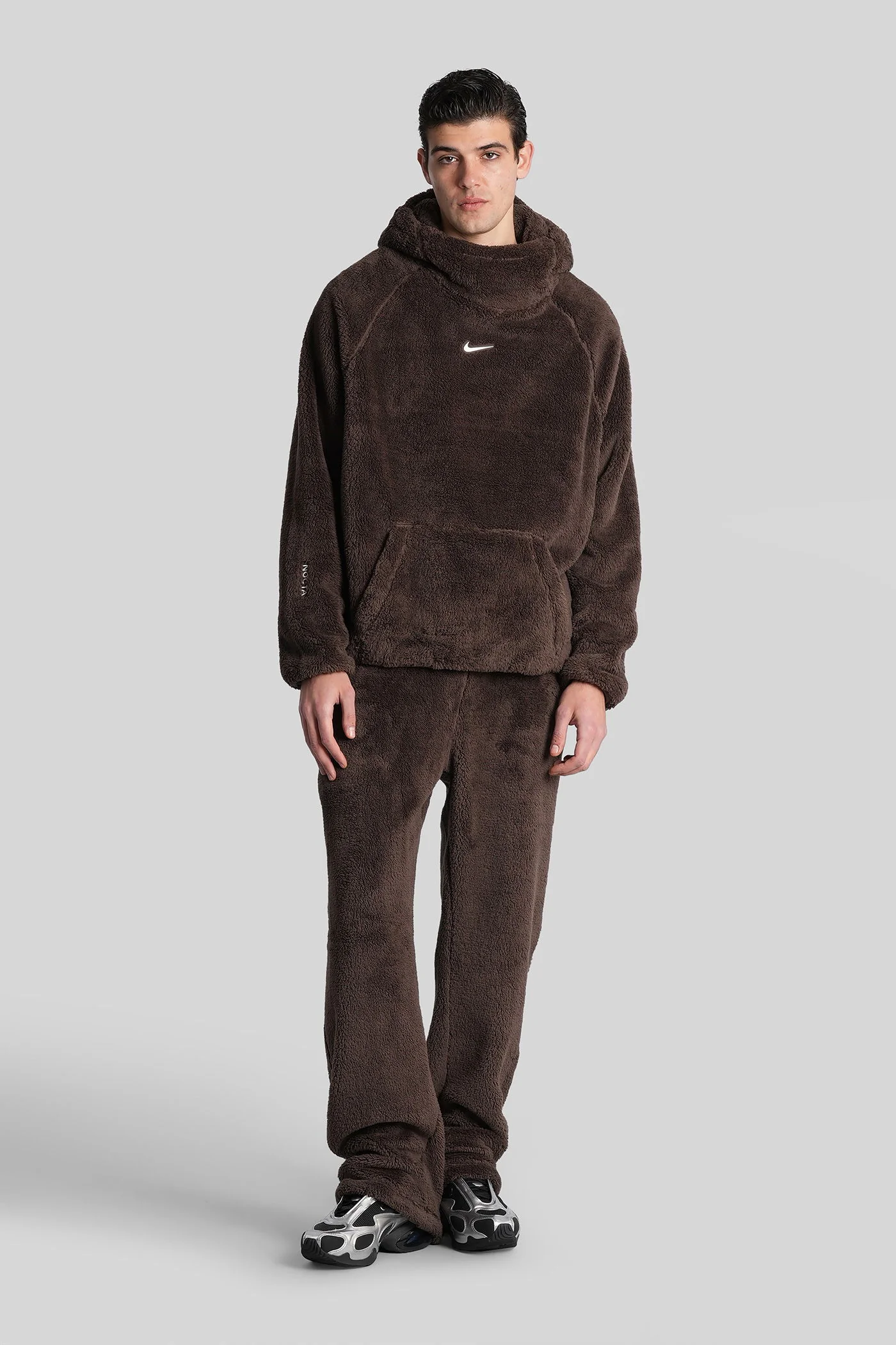 Pants in brown polyester - Image 2