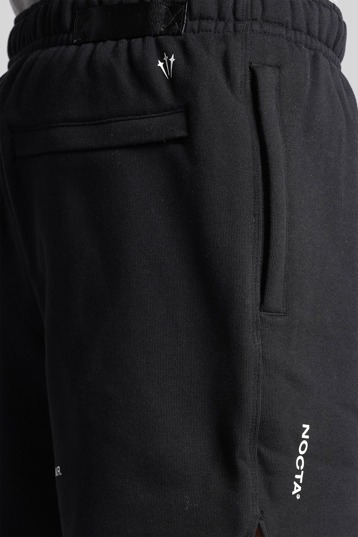 Shorts in black cotton - Image 5