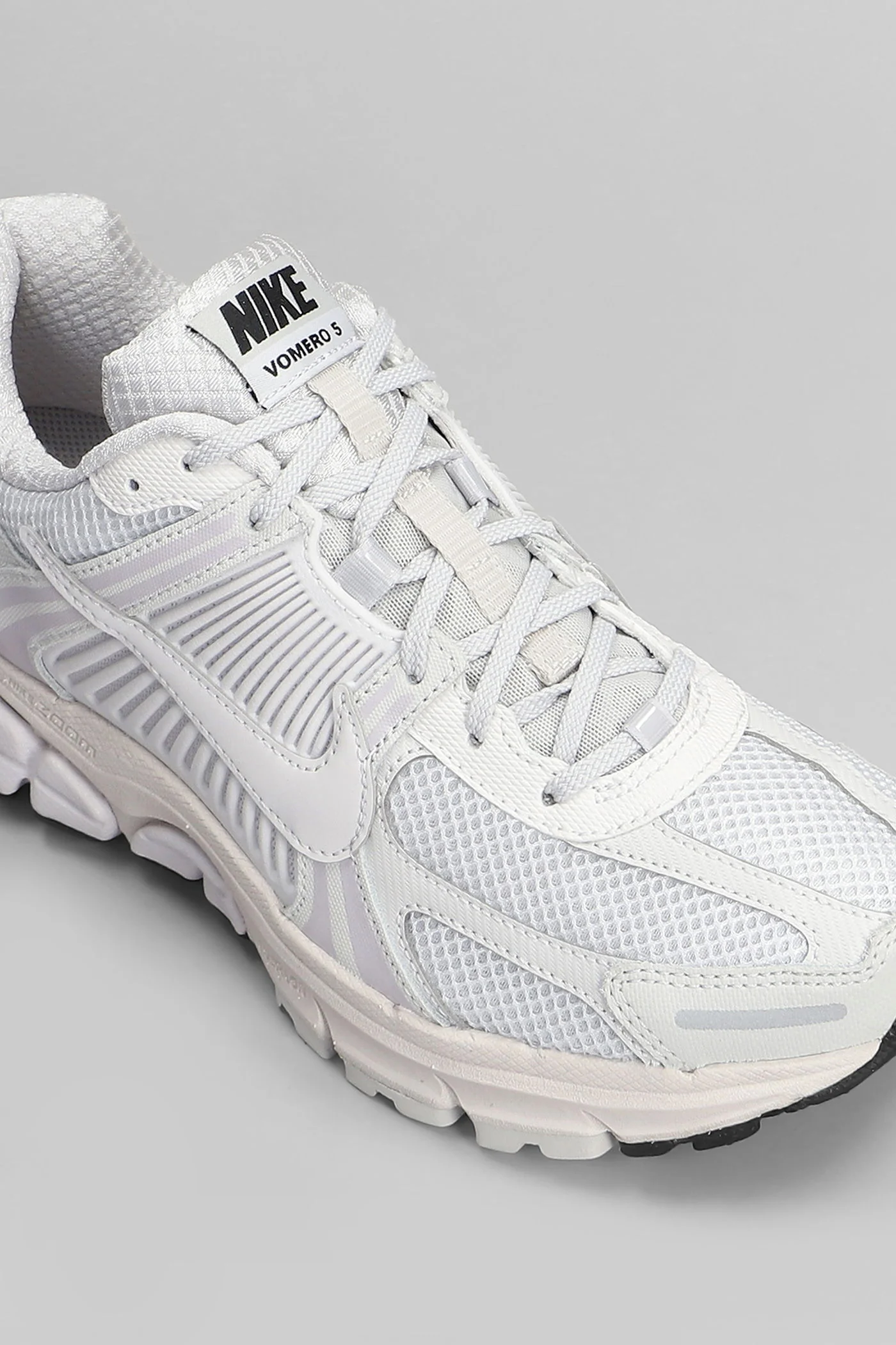 Zoom Vomero 5 Sneakers in white leather and fabric - Image 5