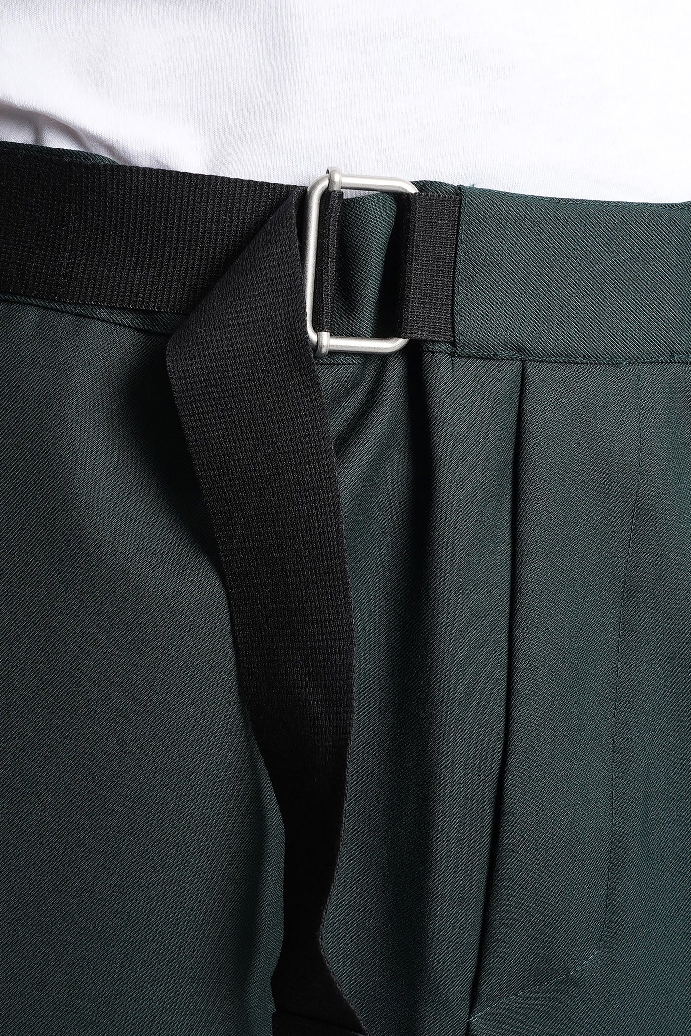 Pants in green wool - Image 5