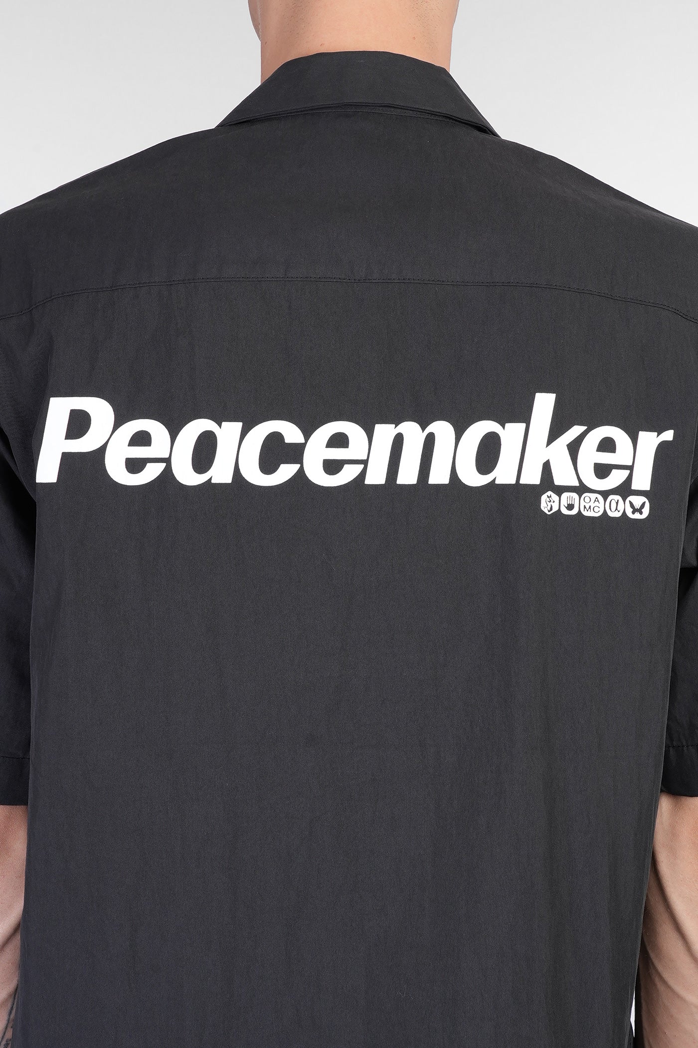 Shirt in black cotton - Image 5