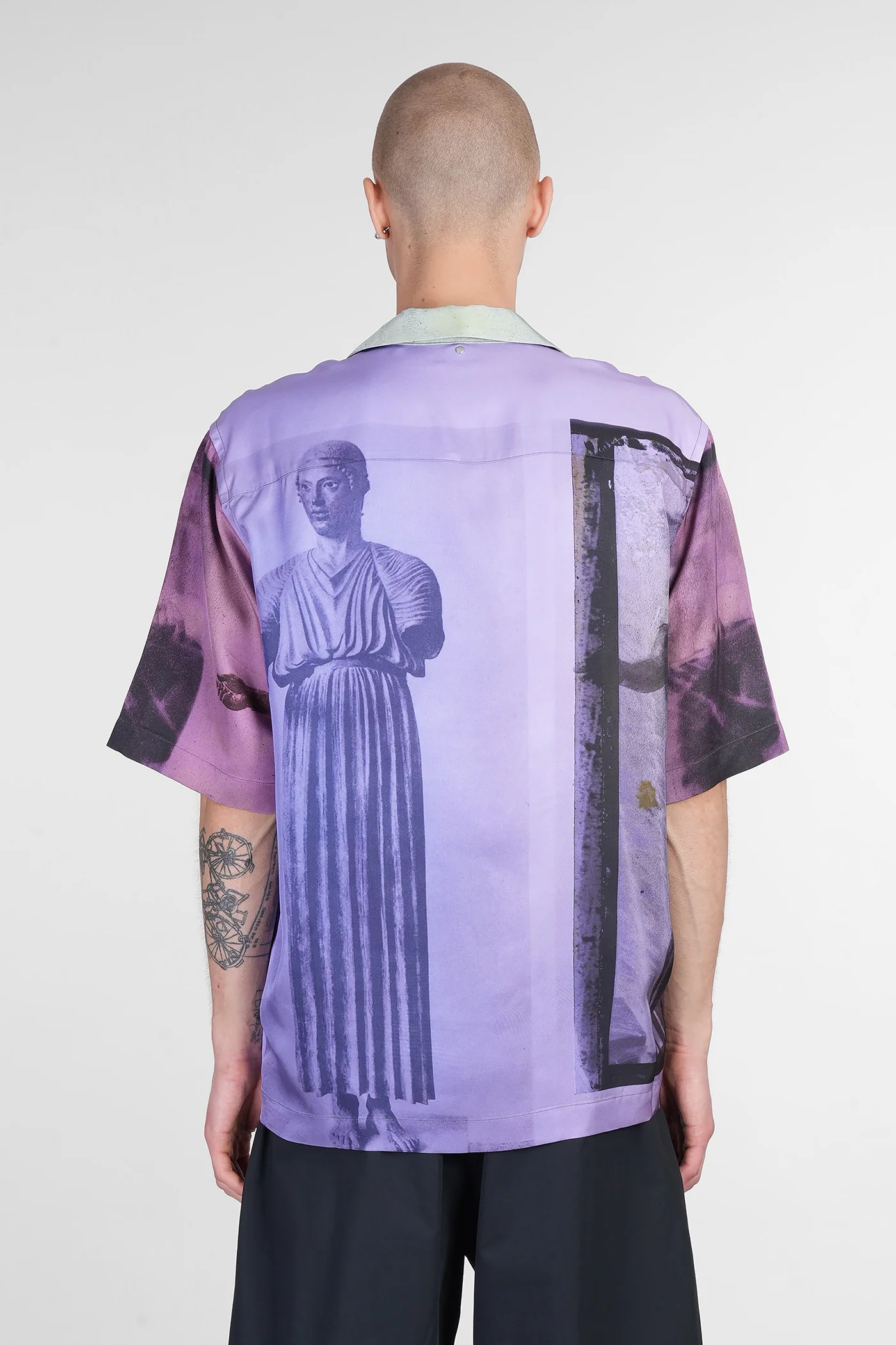 Shirt in multicolor viscose - Image 3