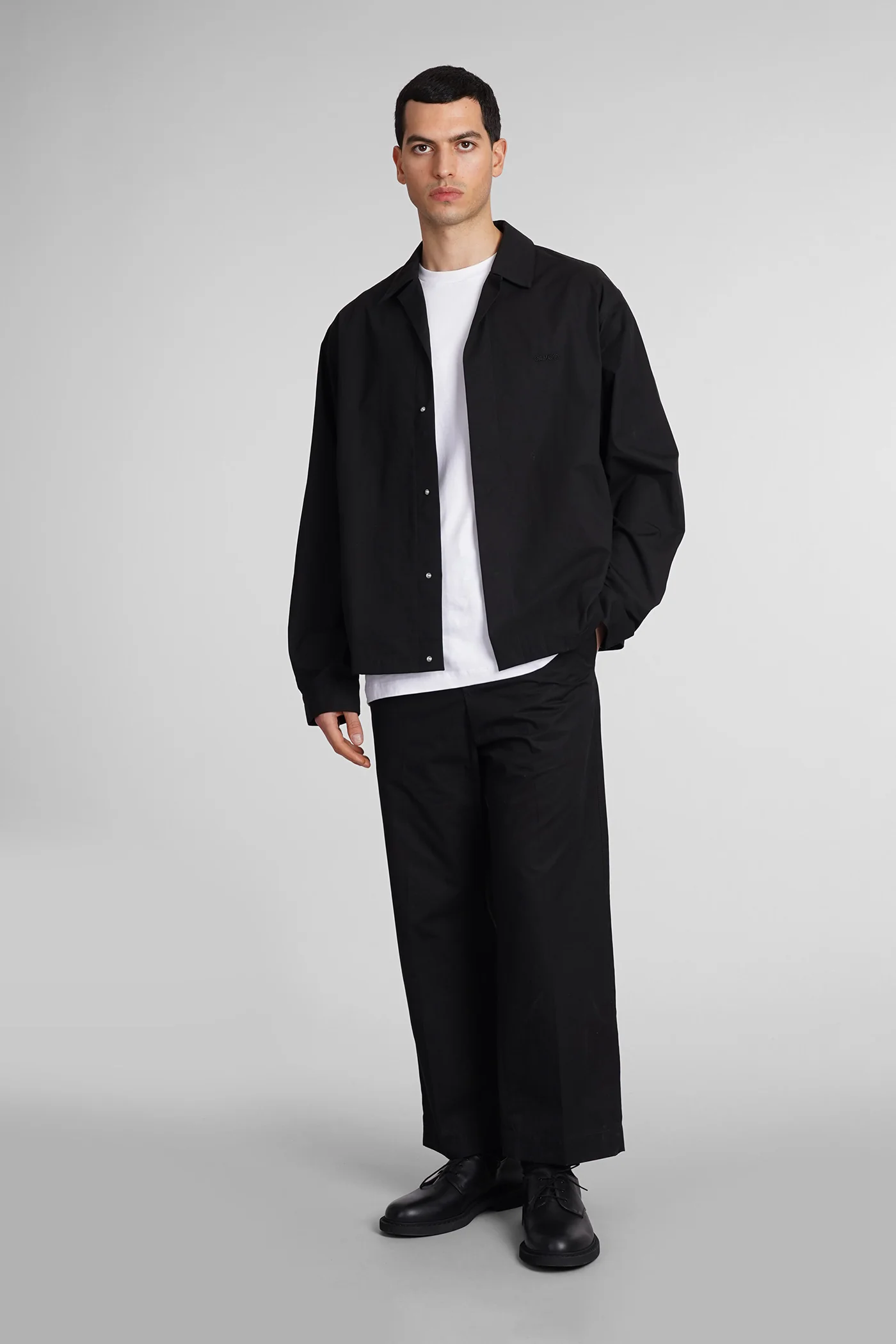 System shirt Shirt in black cotton - Image 2