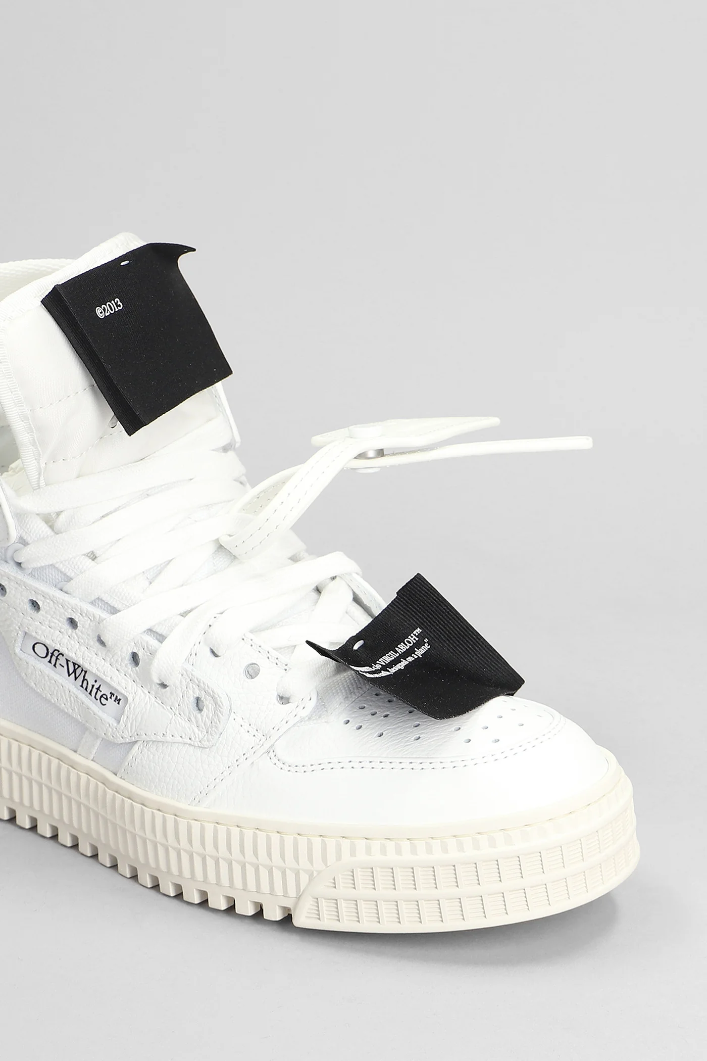 3.0 off court Sneakers in white leather - Image 5