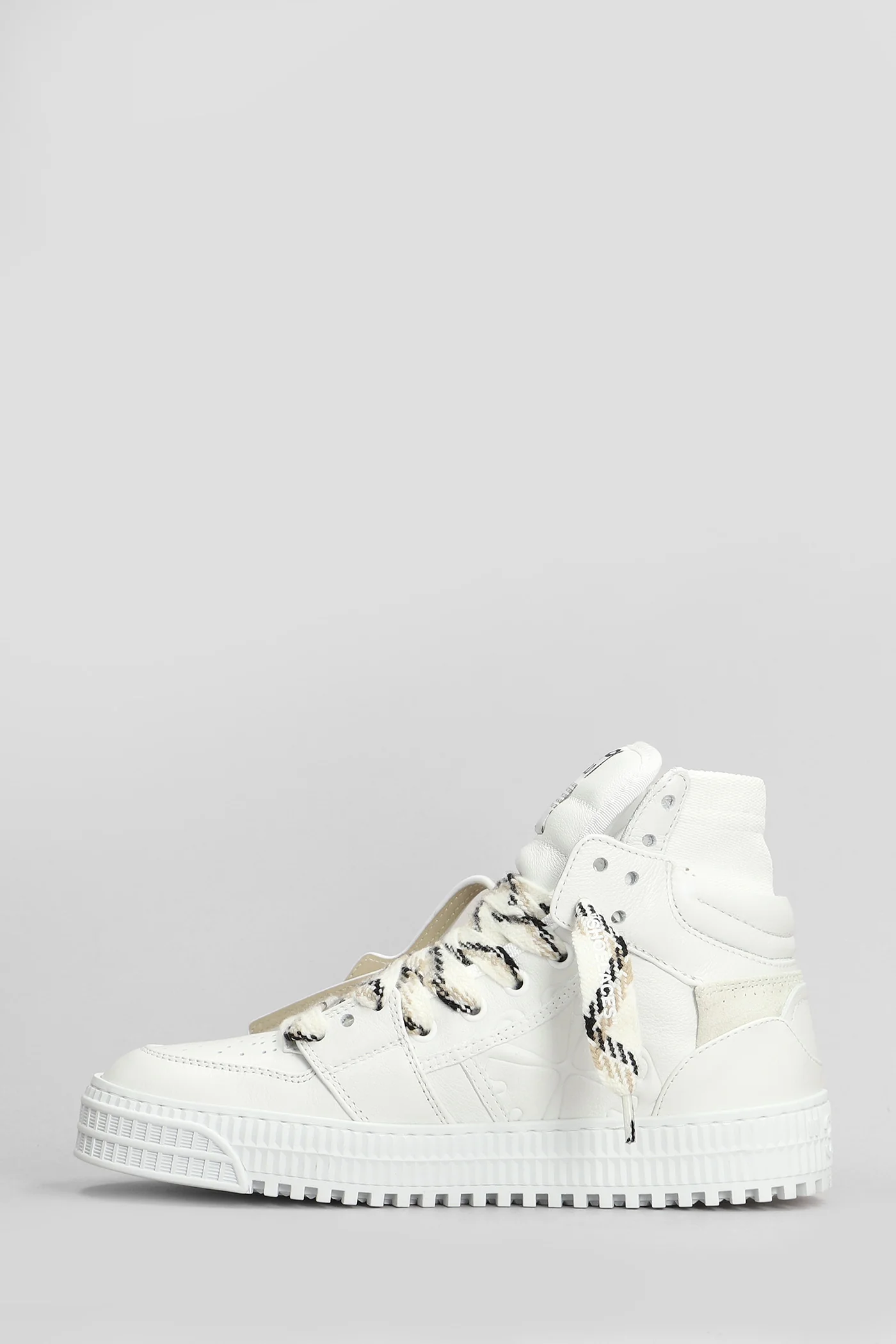 3.0 Off court Sneakers in white leather - Image 3