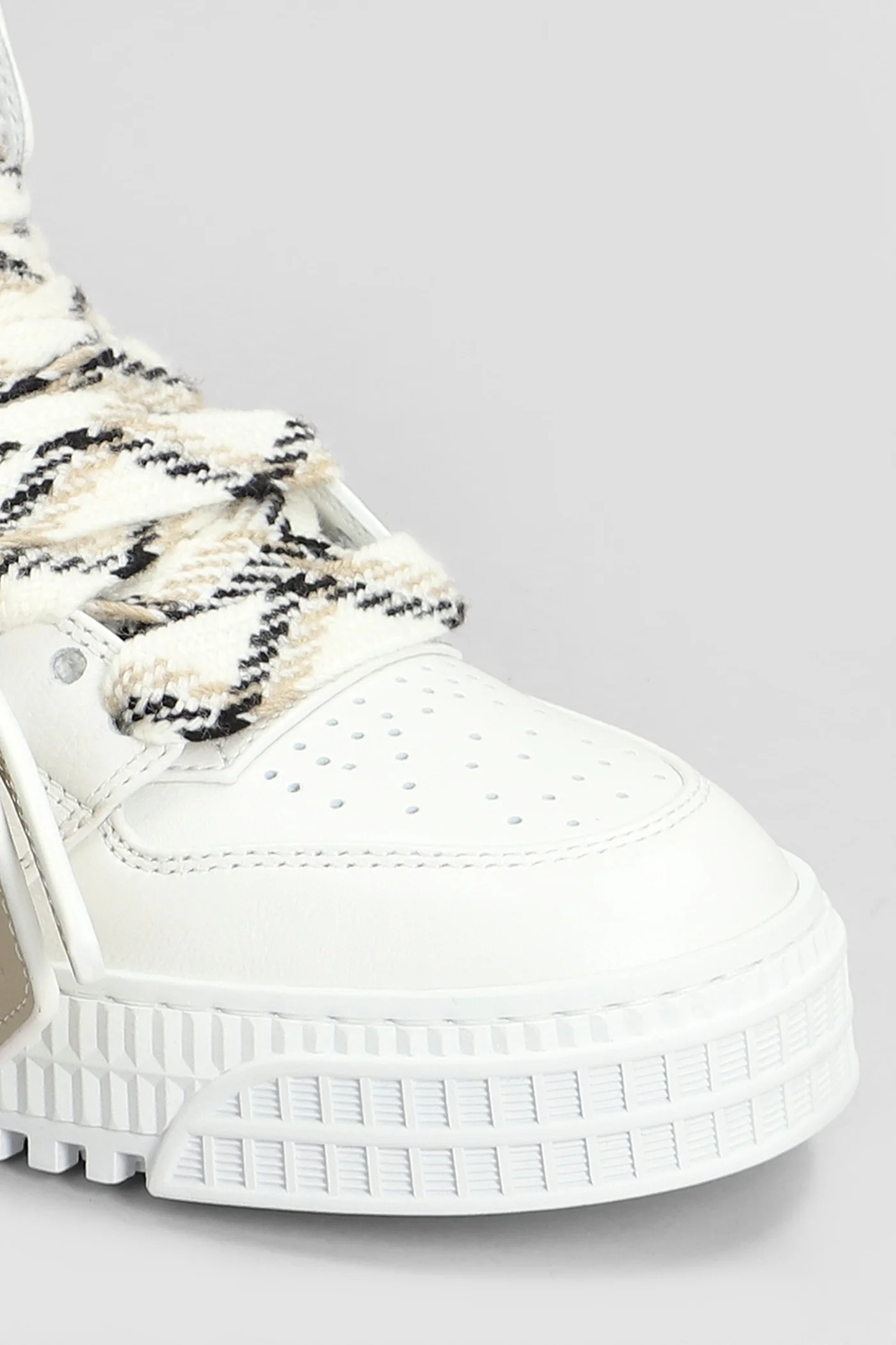 3.0 Off court Sneakers in white leather - Image 5