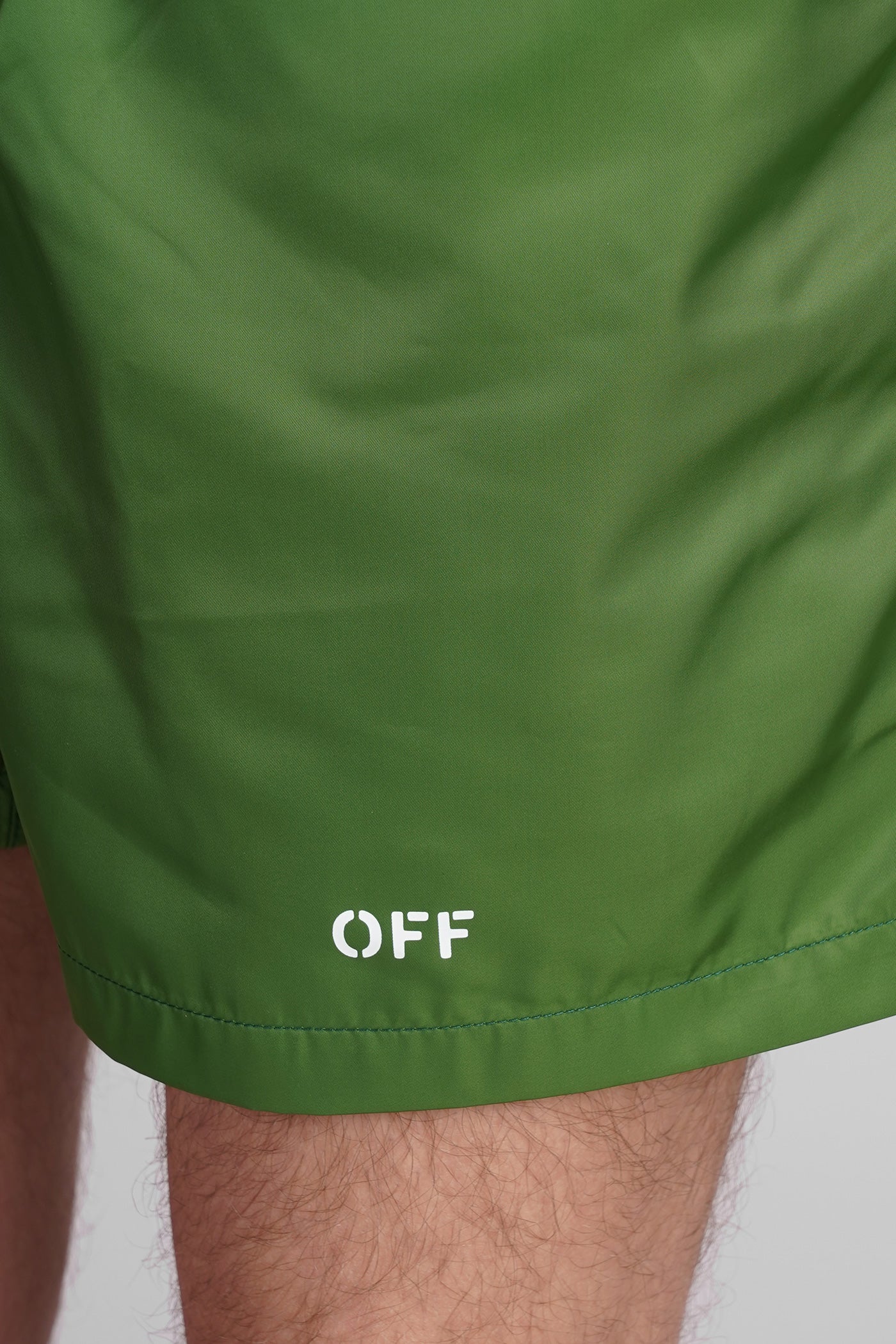 Beachwear in green polyester - Image 4