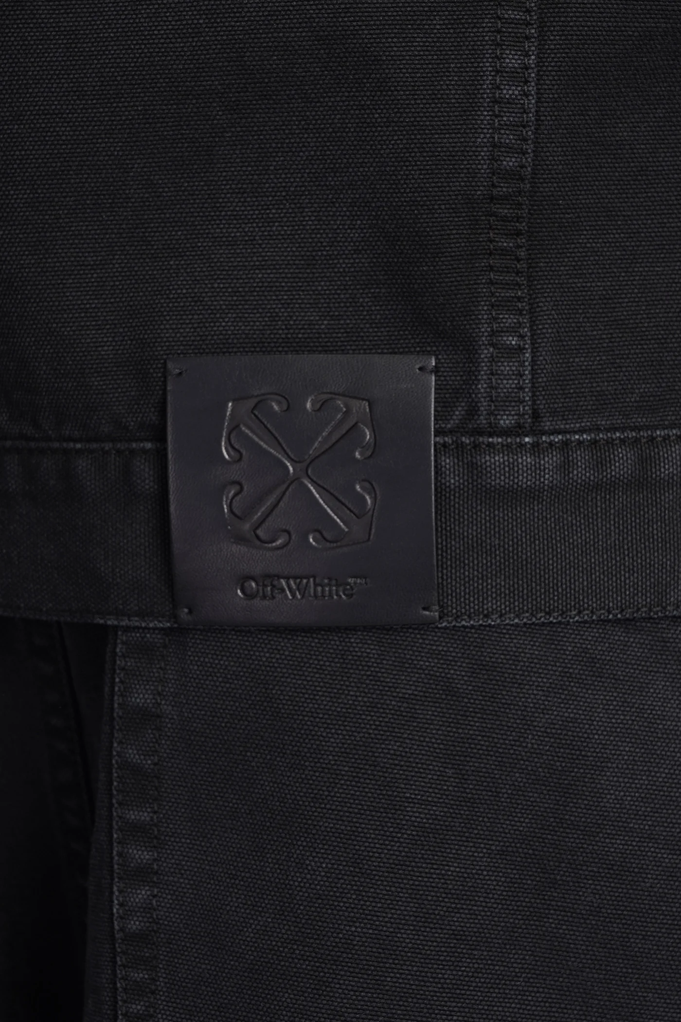 Denim Jackets in black cotton - Image 5