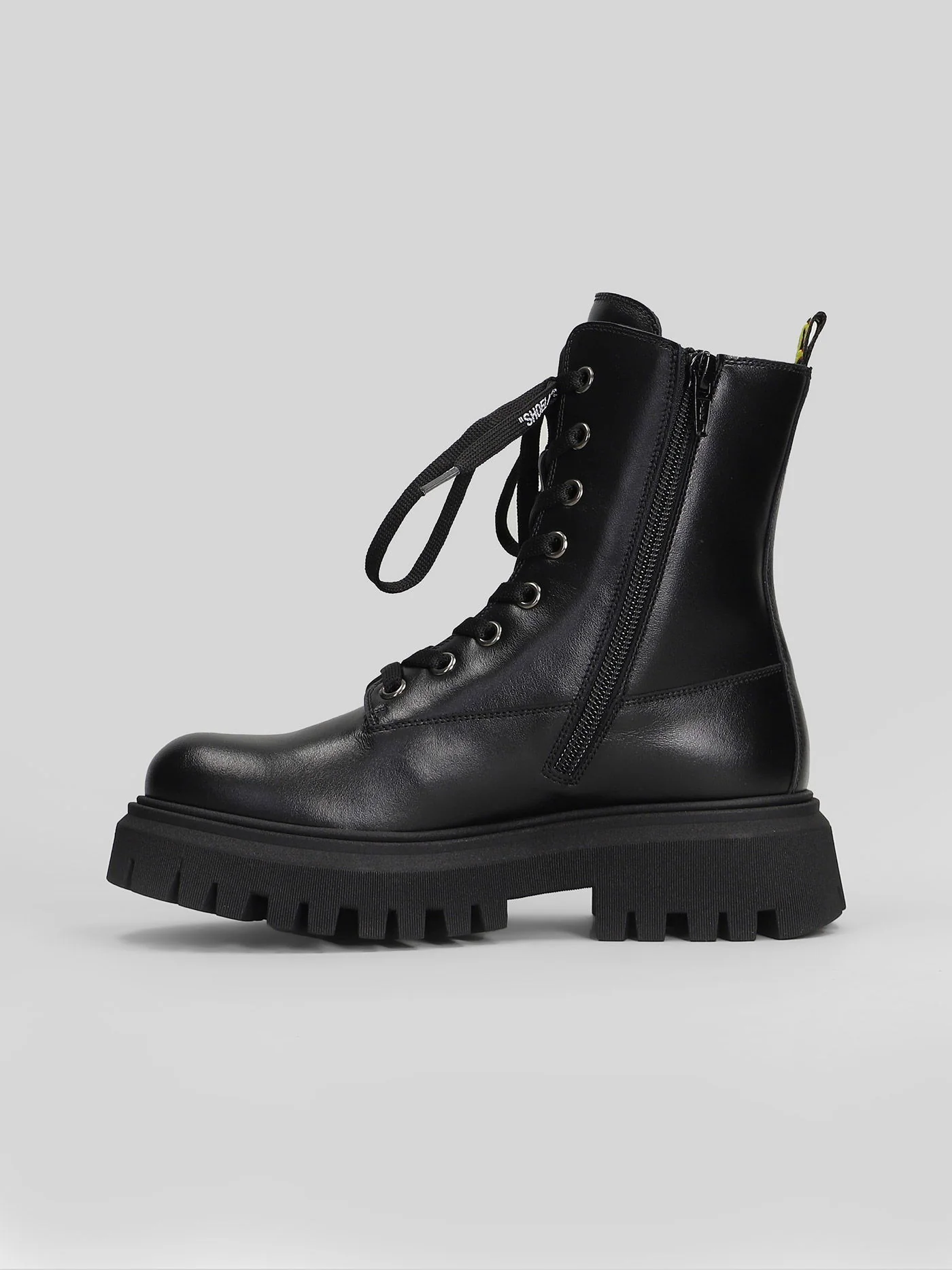G-for walking boot Combat boots in black leather - Image 3