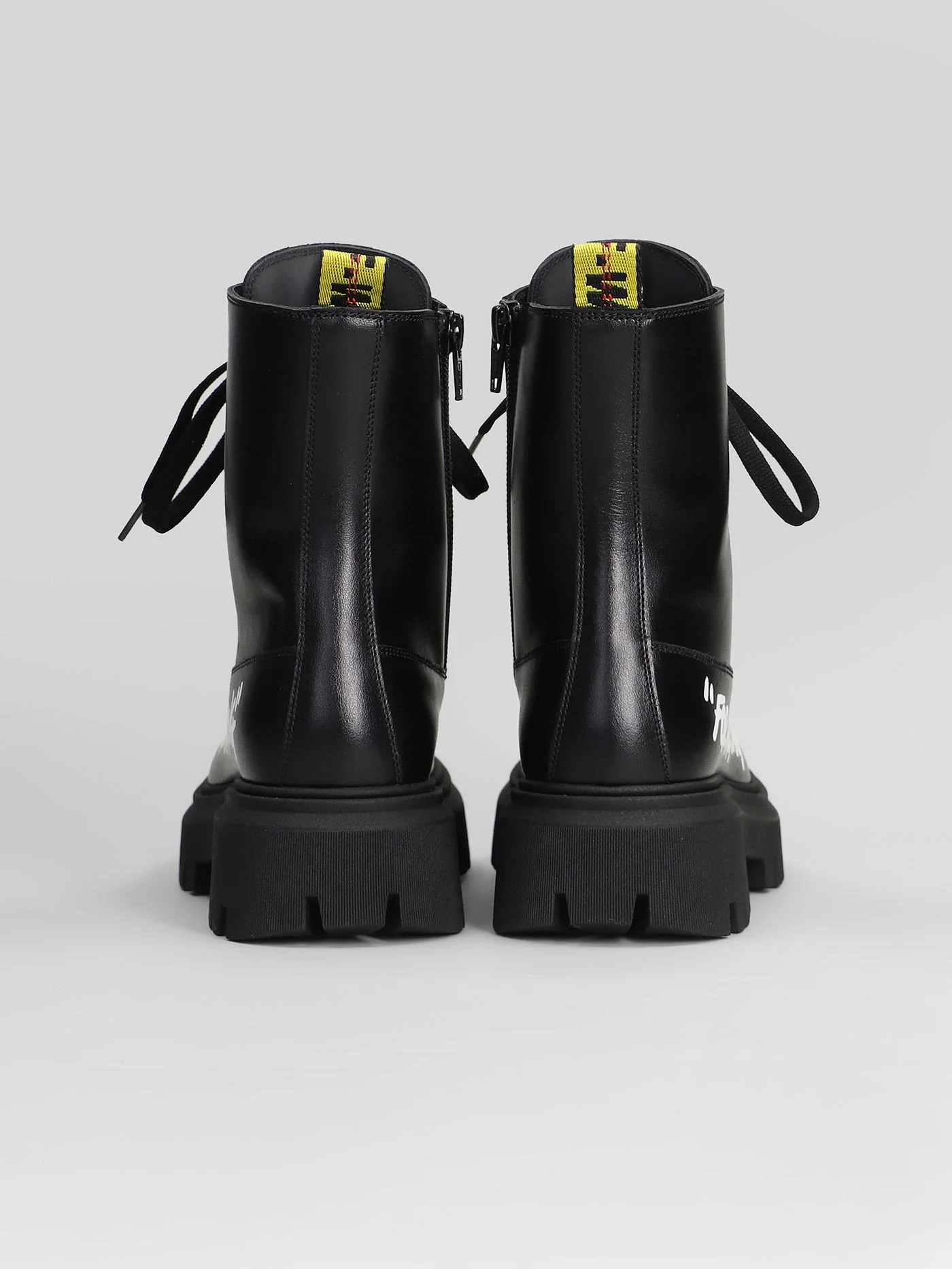 G-for walking boot Combat boots in black leather - Image 4