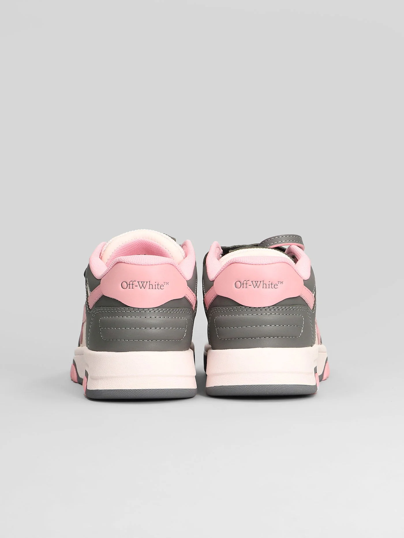 Out of office Sneakers in rose-pink leather - Image 4